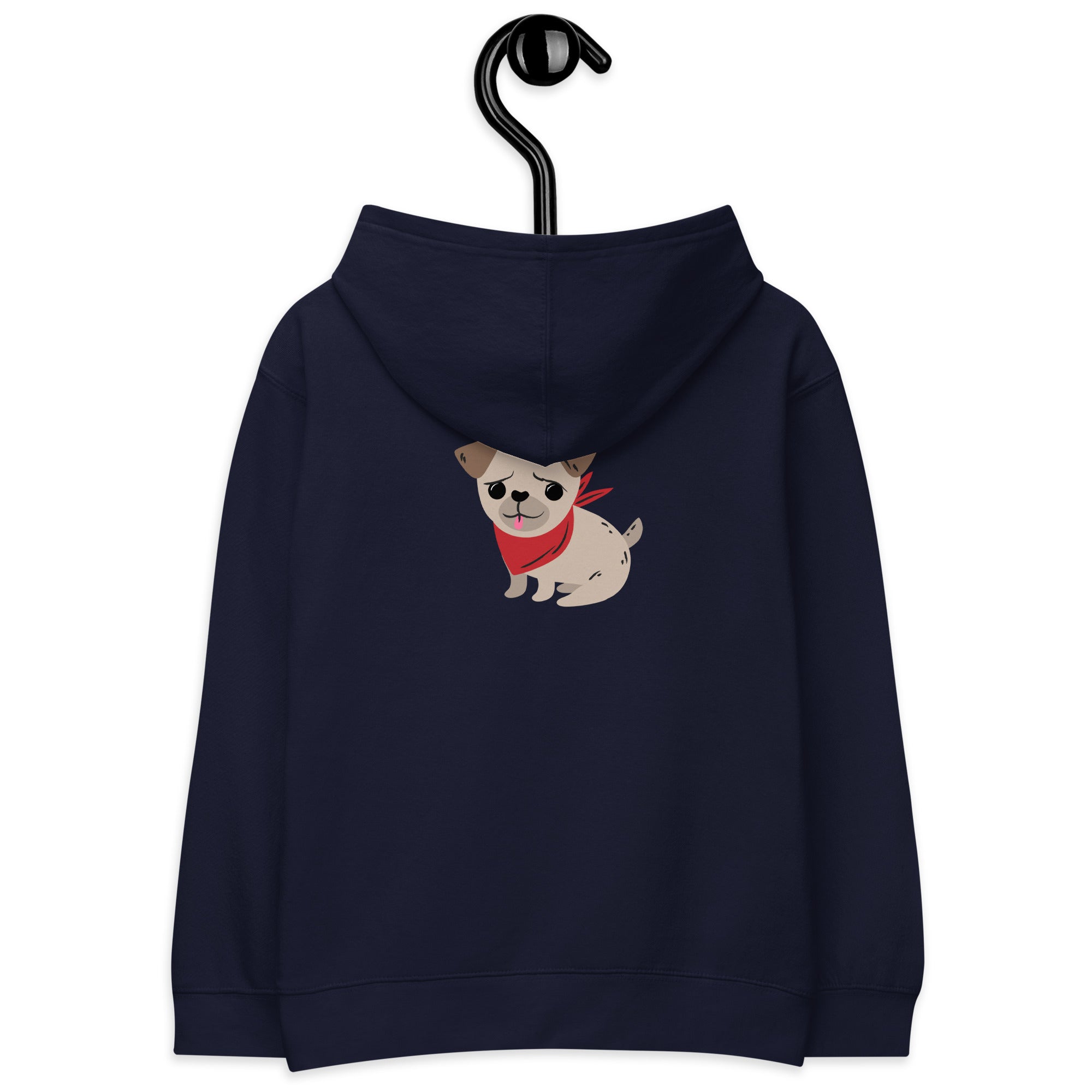 Woof V2 - Kids fleece hoodie (back print)