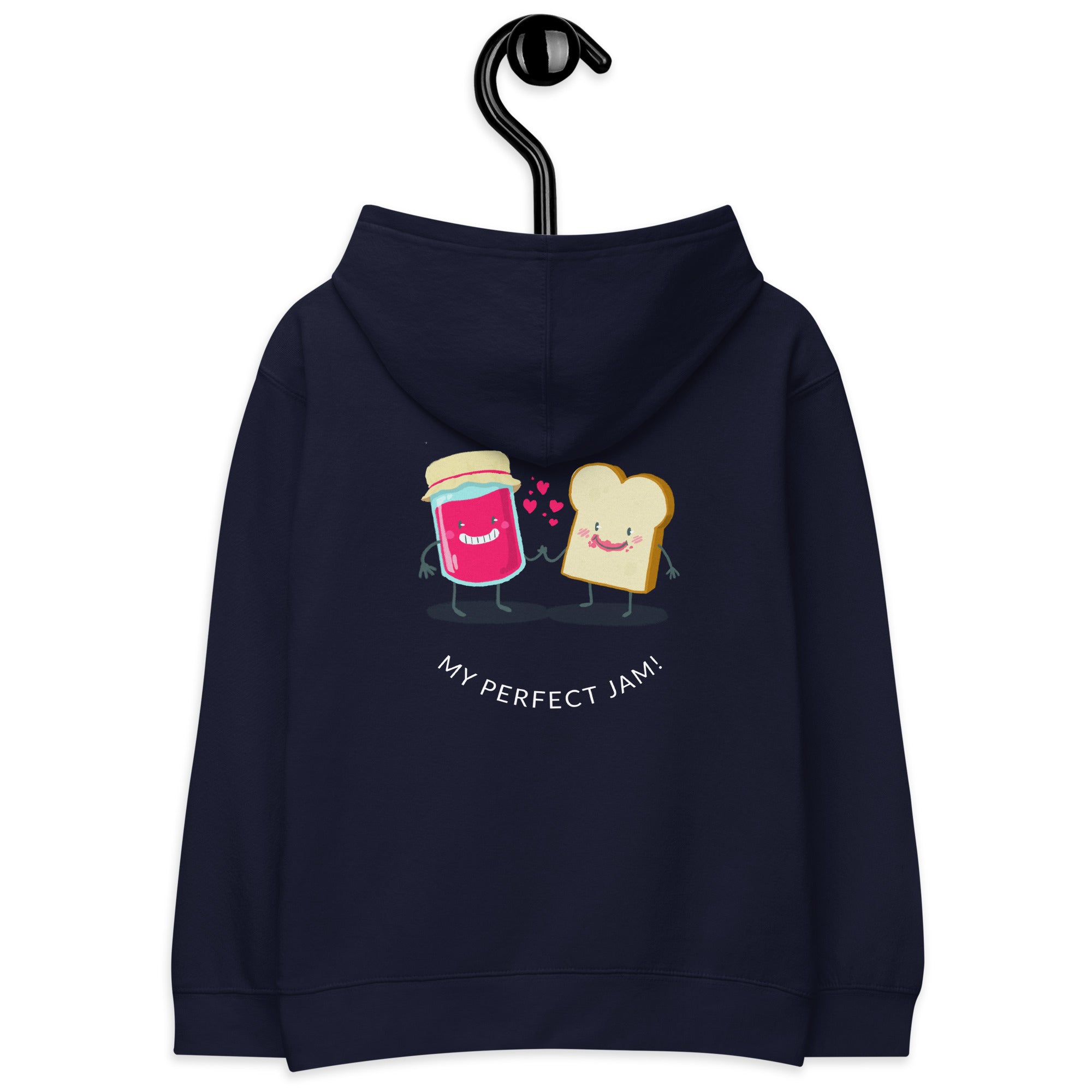 You are my perfect jam - Kids fleece hoodie (back print)