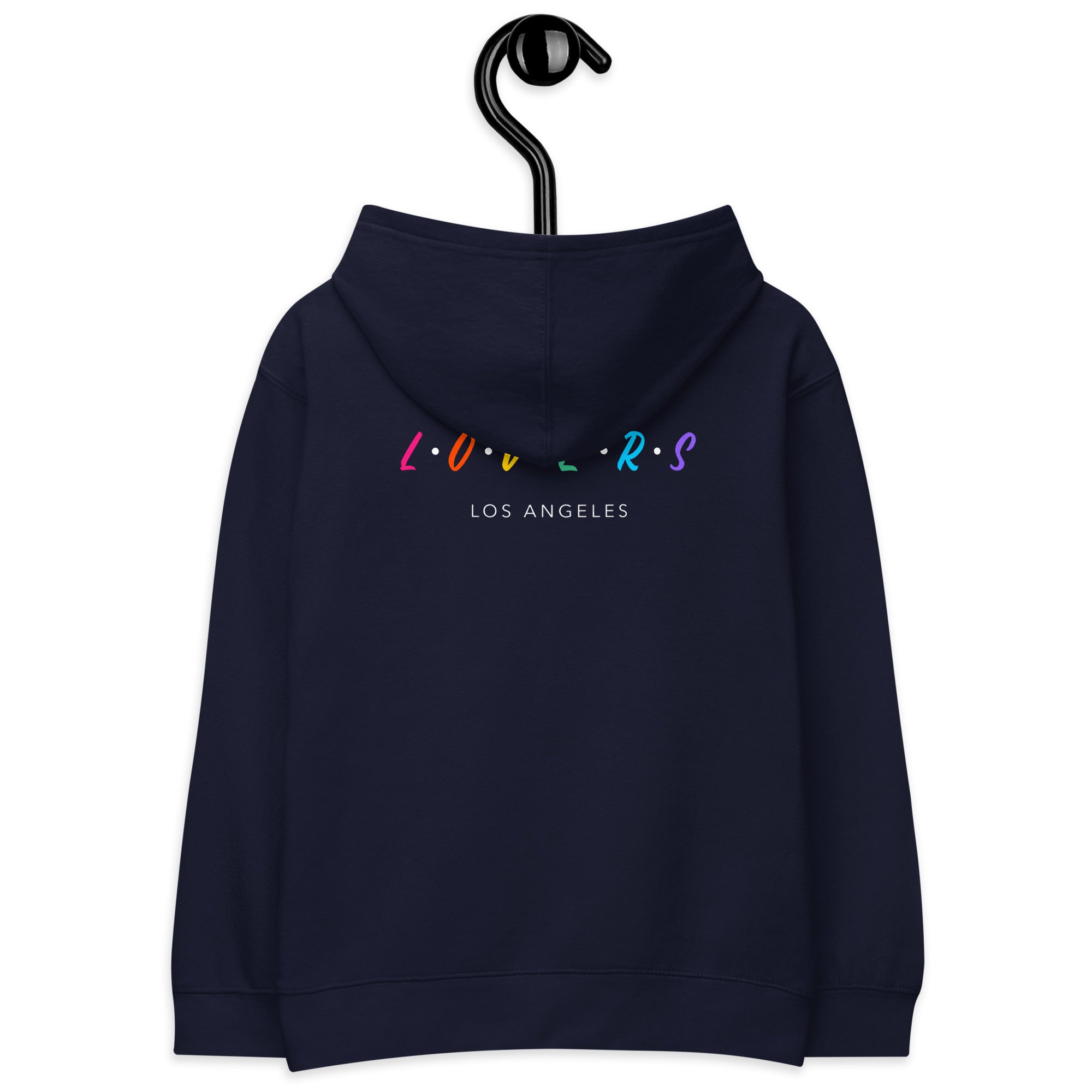 Lovers - Los Angeles - Kids fleece hoodie (back print)