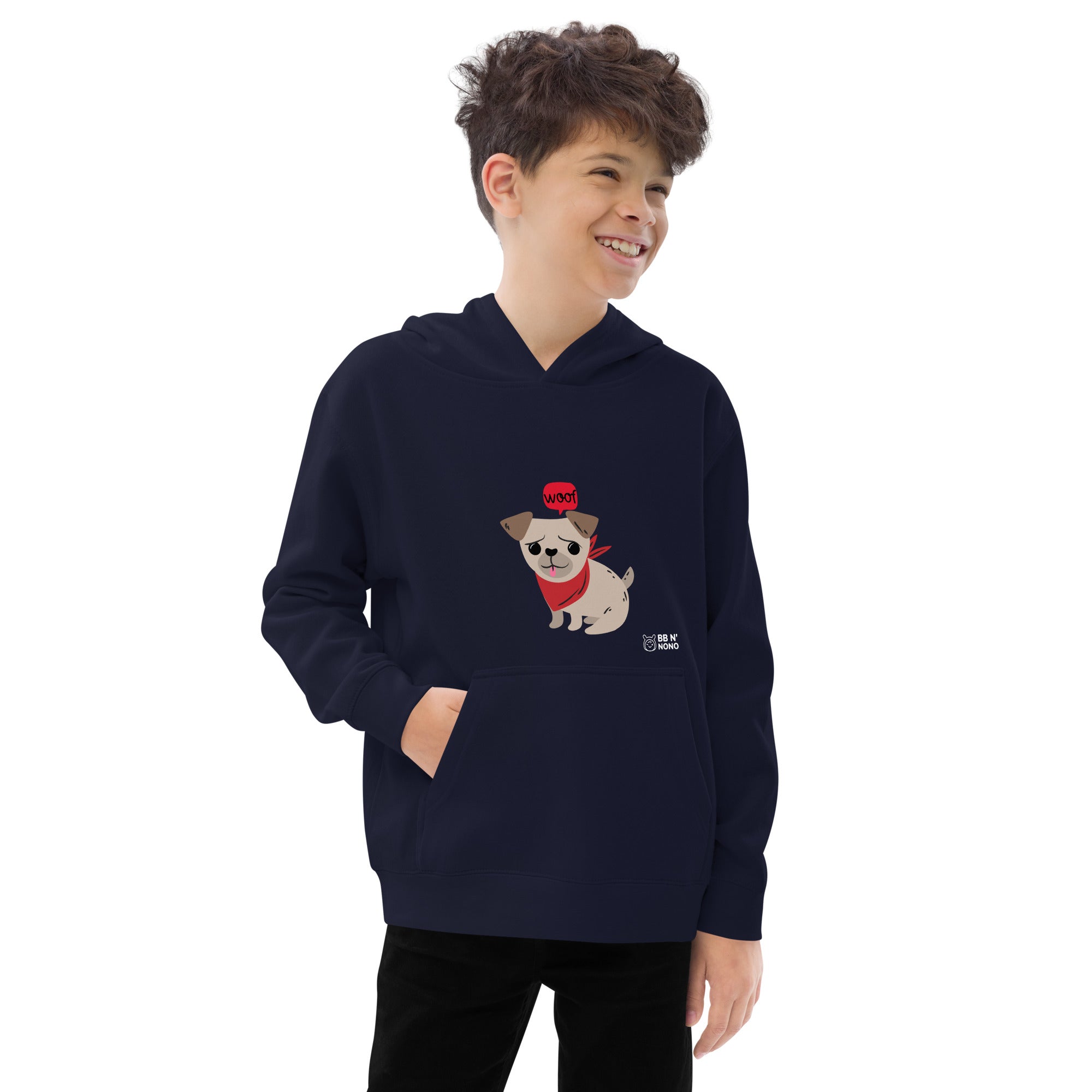 Woof V2 - Kids fleece hoodie