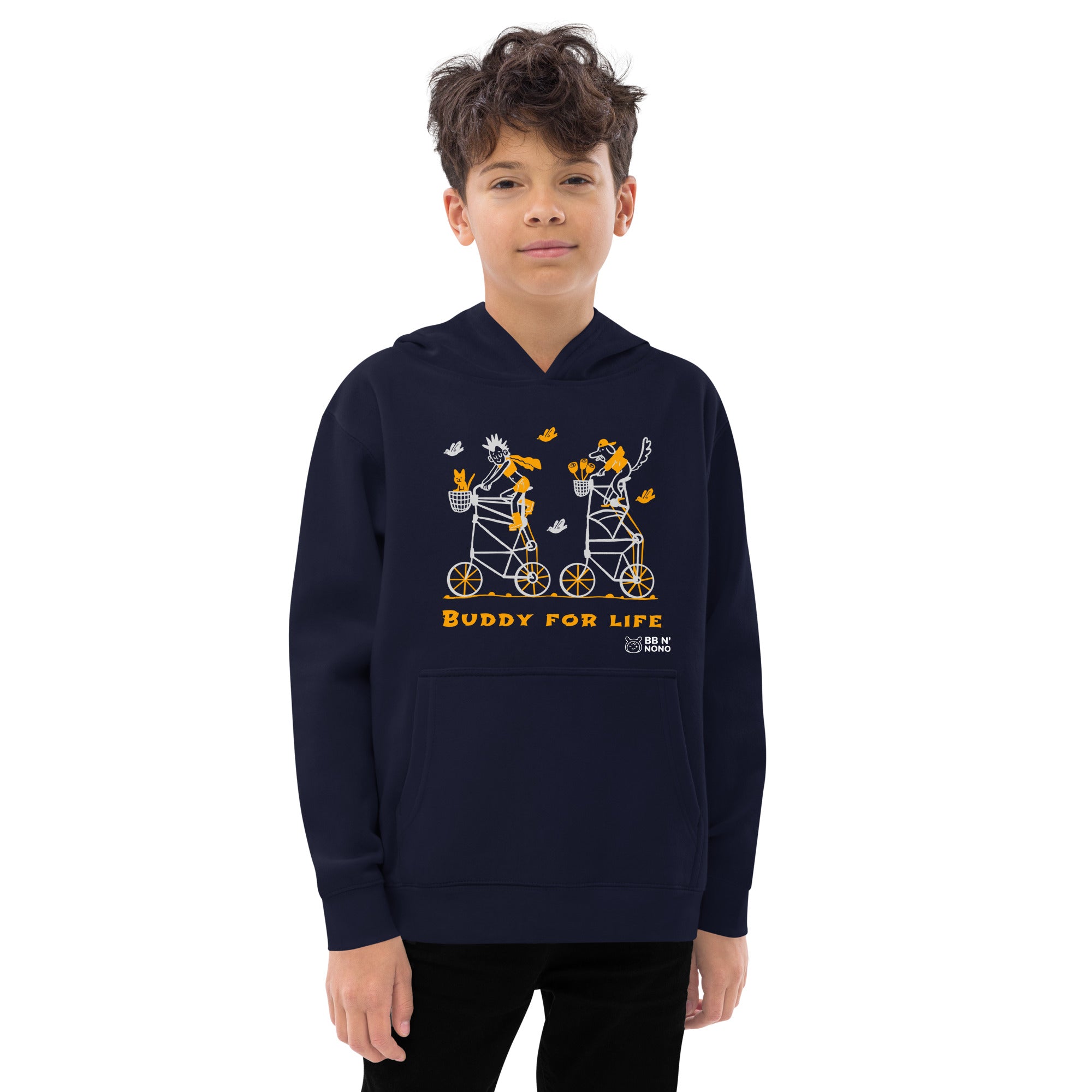 Buddy for life - Kids fleece hoodie