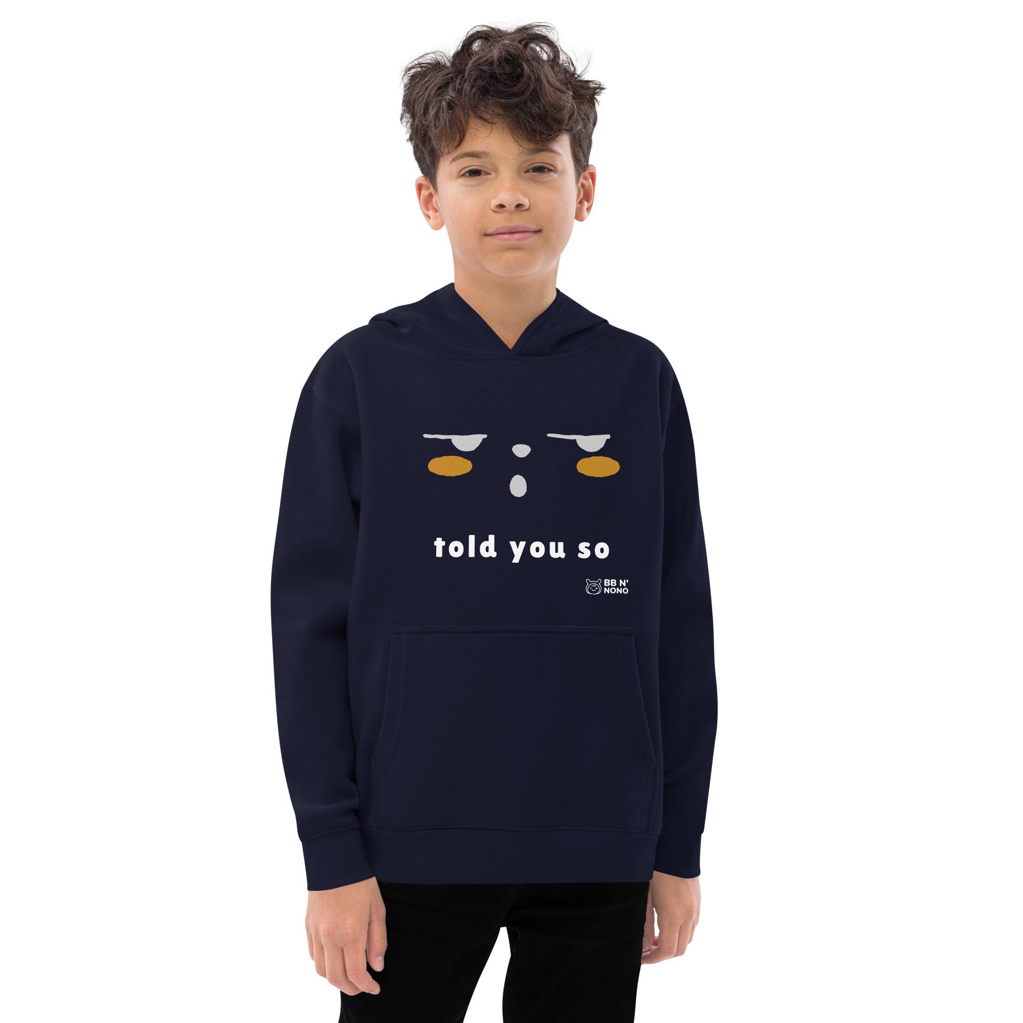 Told you so - Kids fleece hoodie