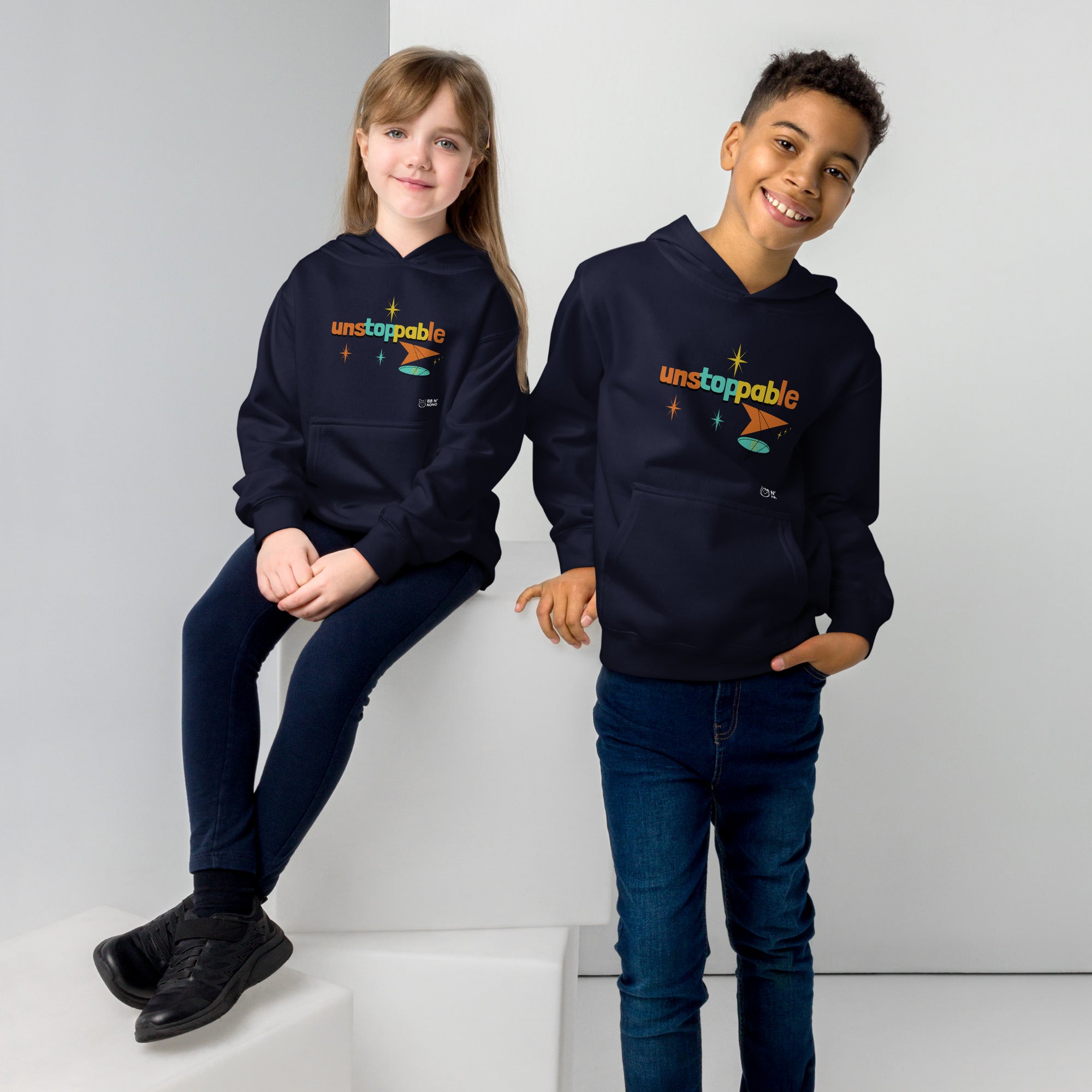 Unstoppable - Kids fleece hoodie