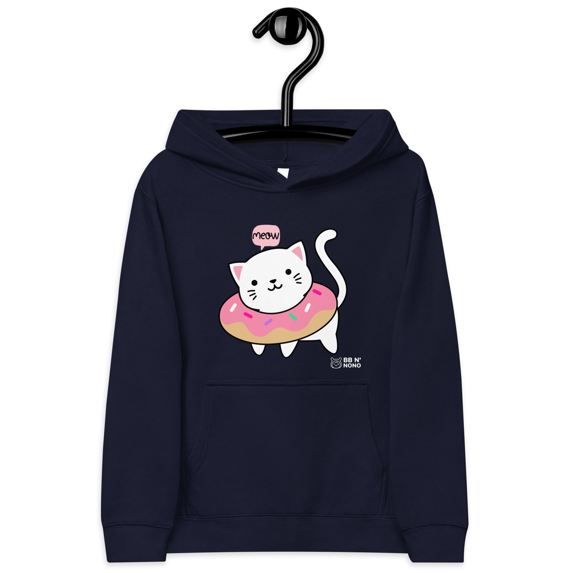 Meow V2 - Kids fleece hoodie