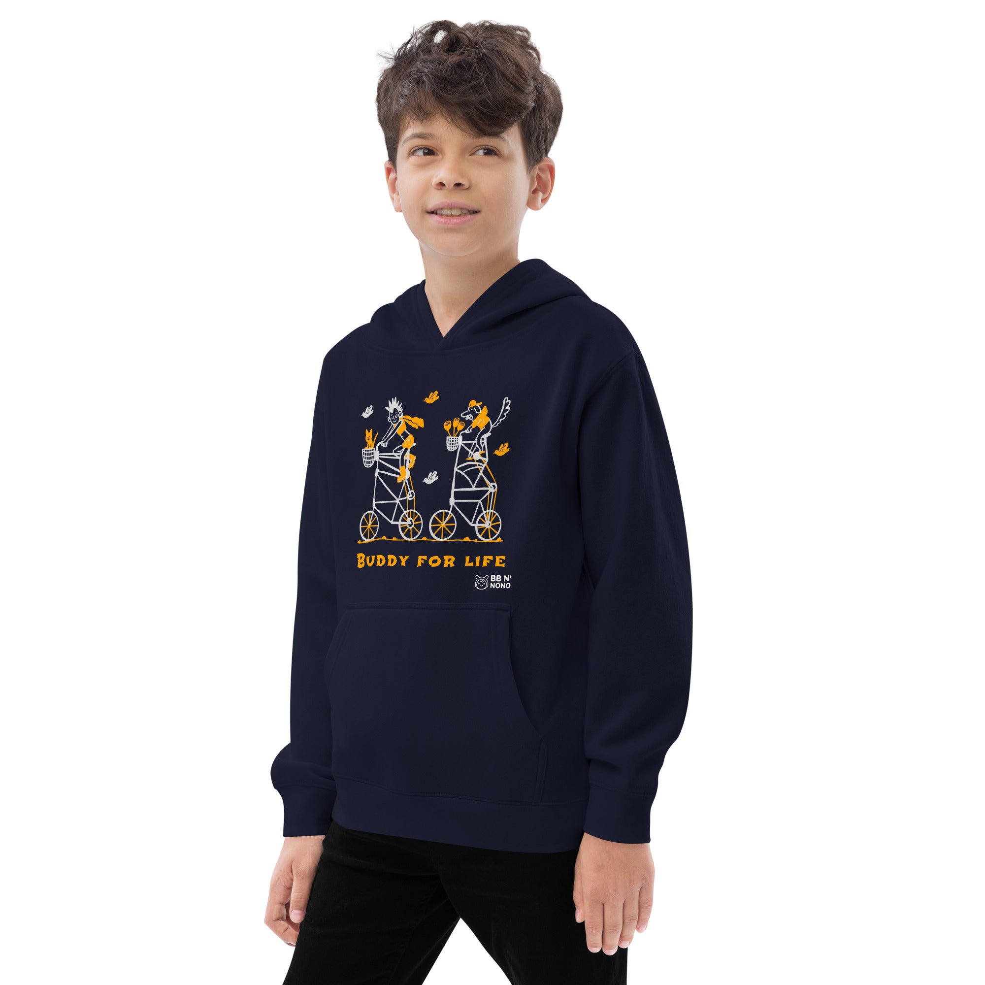 Buddy for life - Kids fleece hoodie