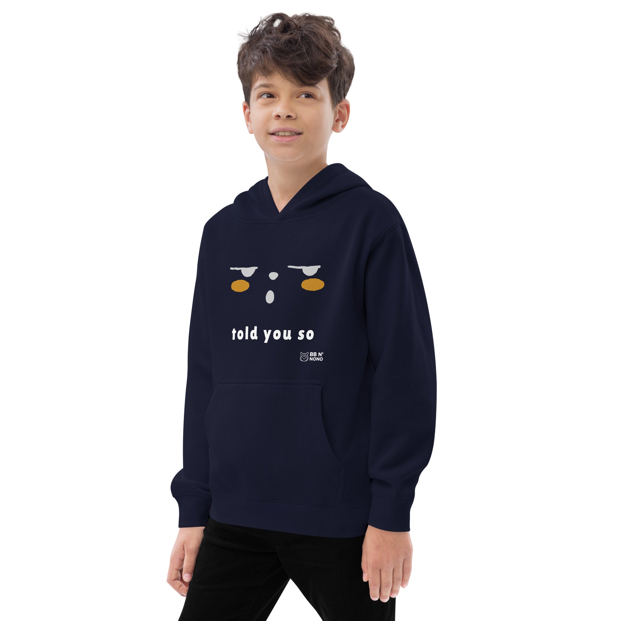 Told you so - Kids fleece hoodie