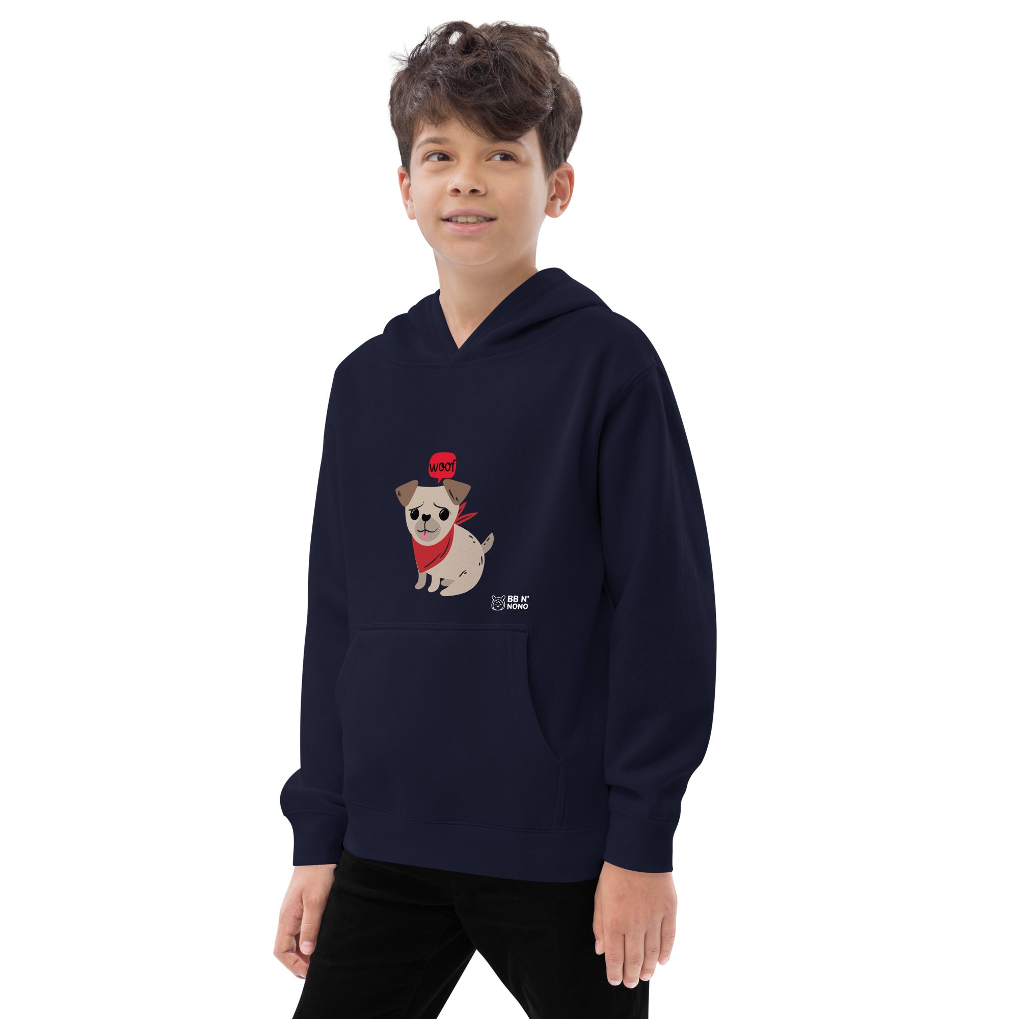 Woof V2 - Kids fleece hoodie