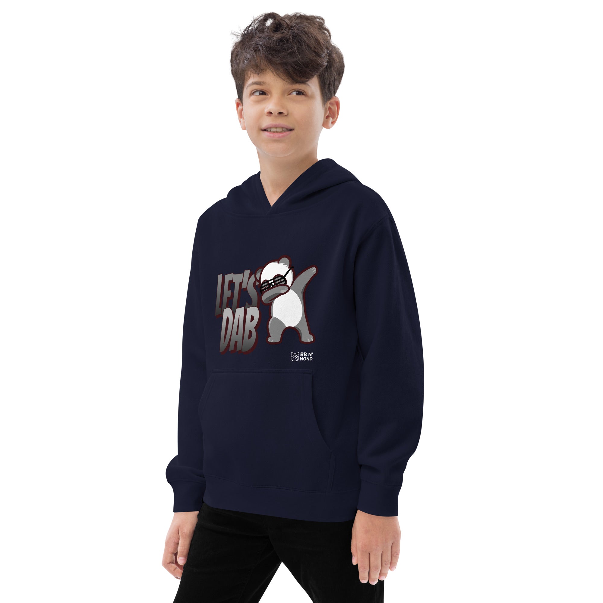 Let's dab - Kids fleece hoodie