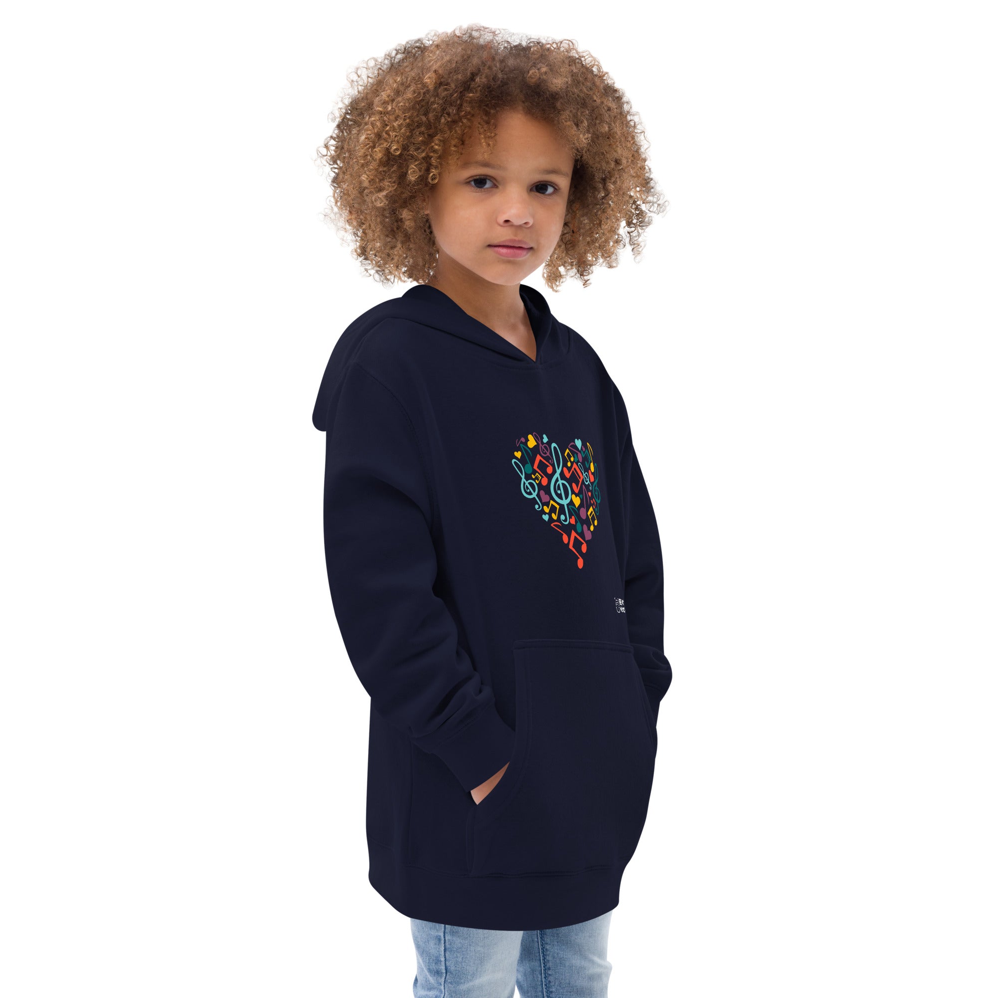 Symphonic Love Notes - Kids fleece hoodie