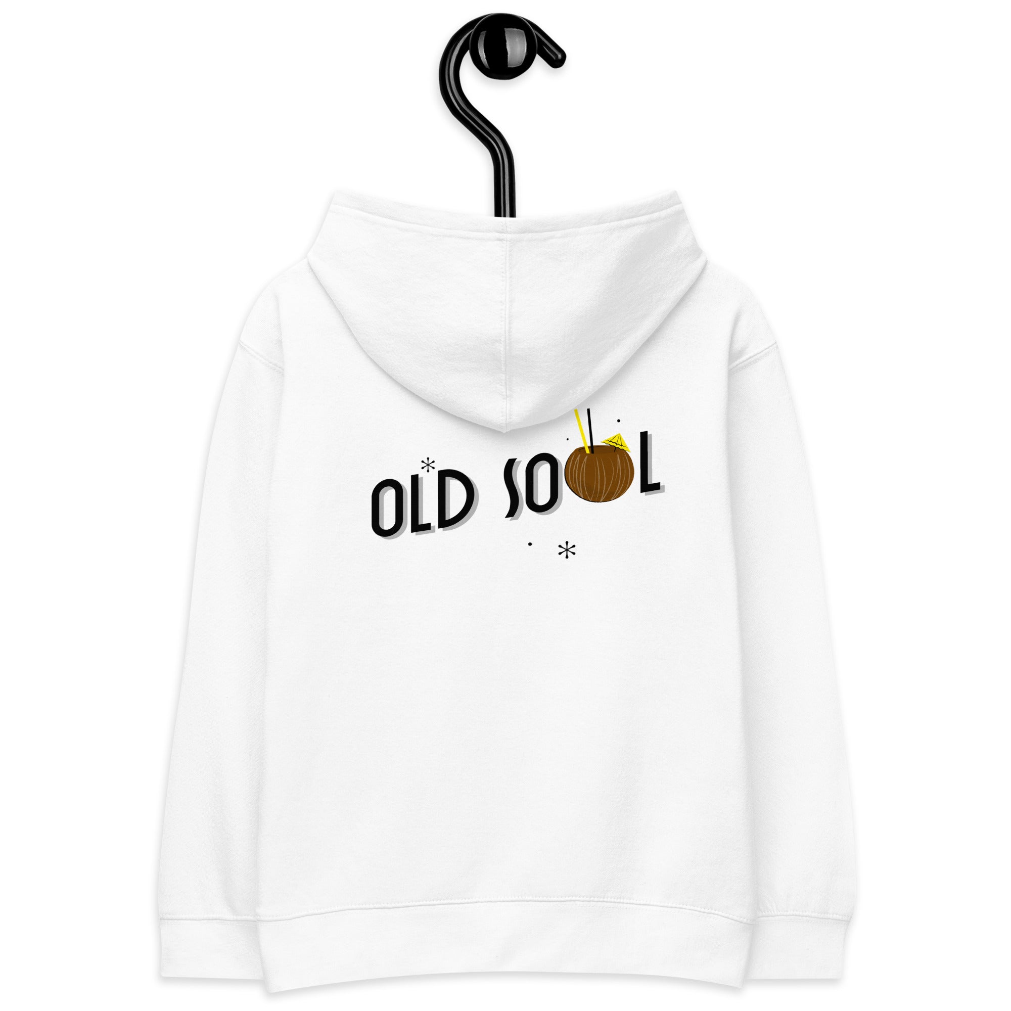 Old Soul - Kids fleece hoodie (back print)