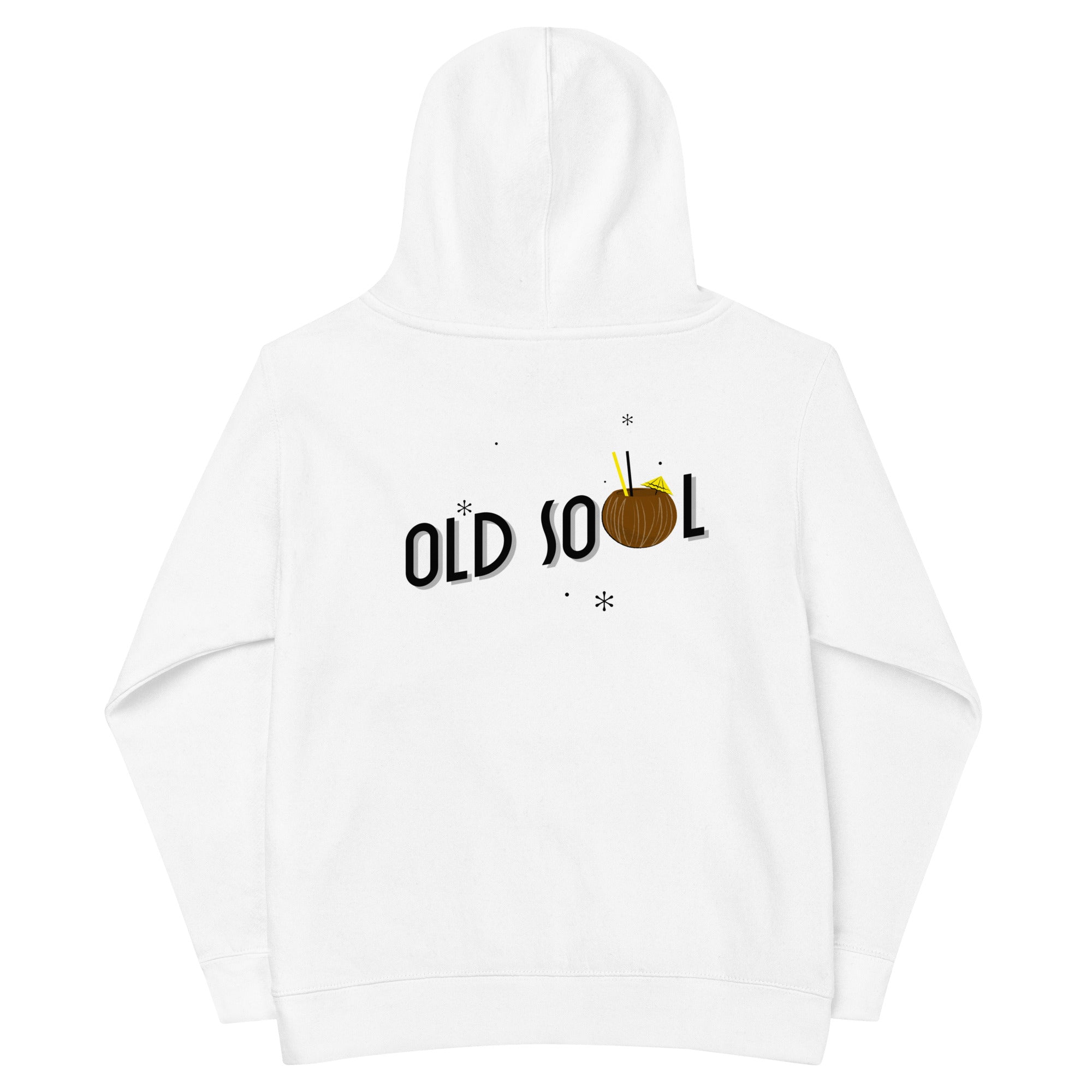 Old Soul - Kids fleece hoodie (back print)