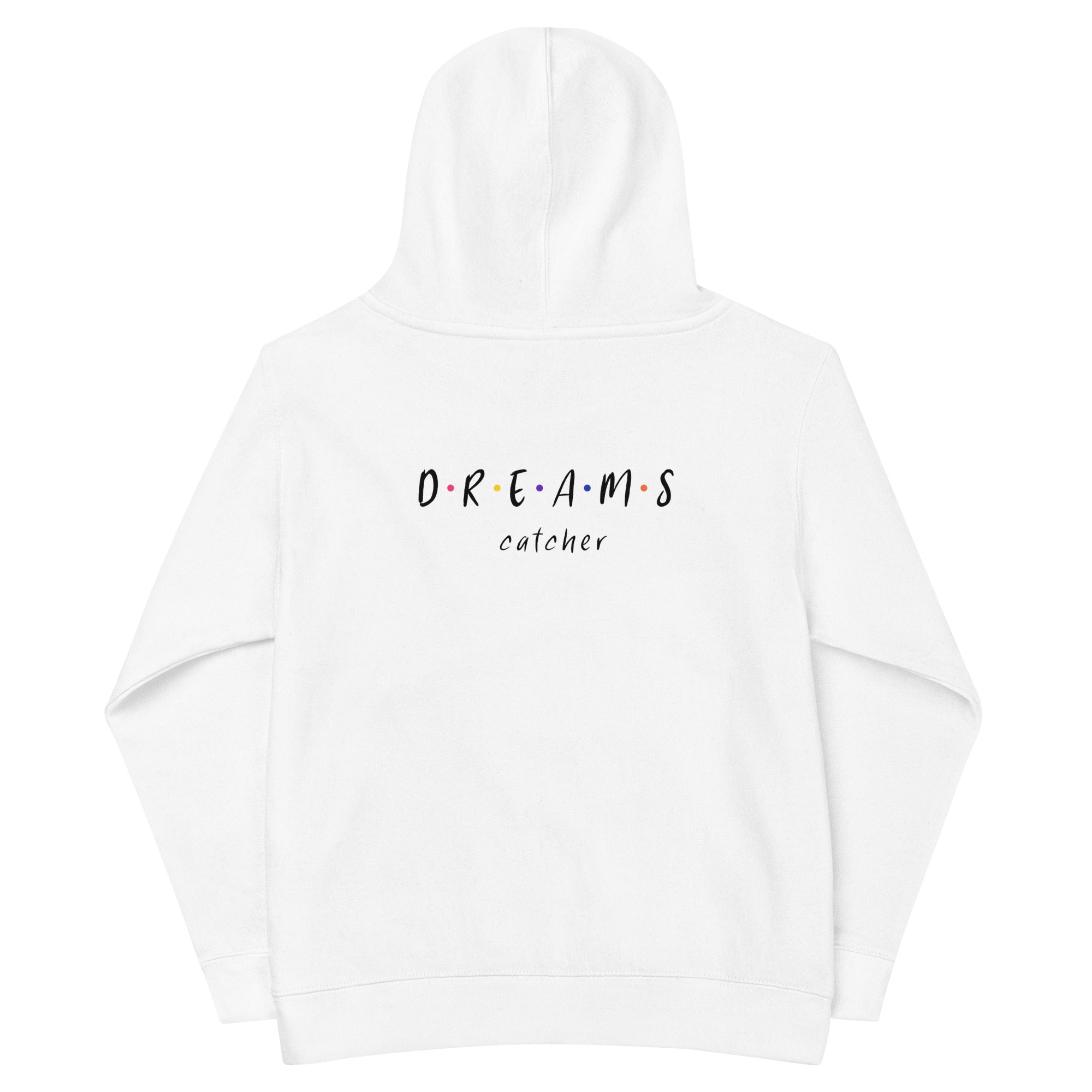 Dreams catcher - Kids fleece hoodie (back print)