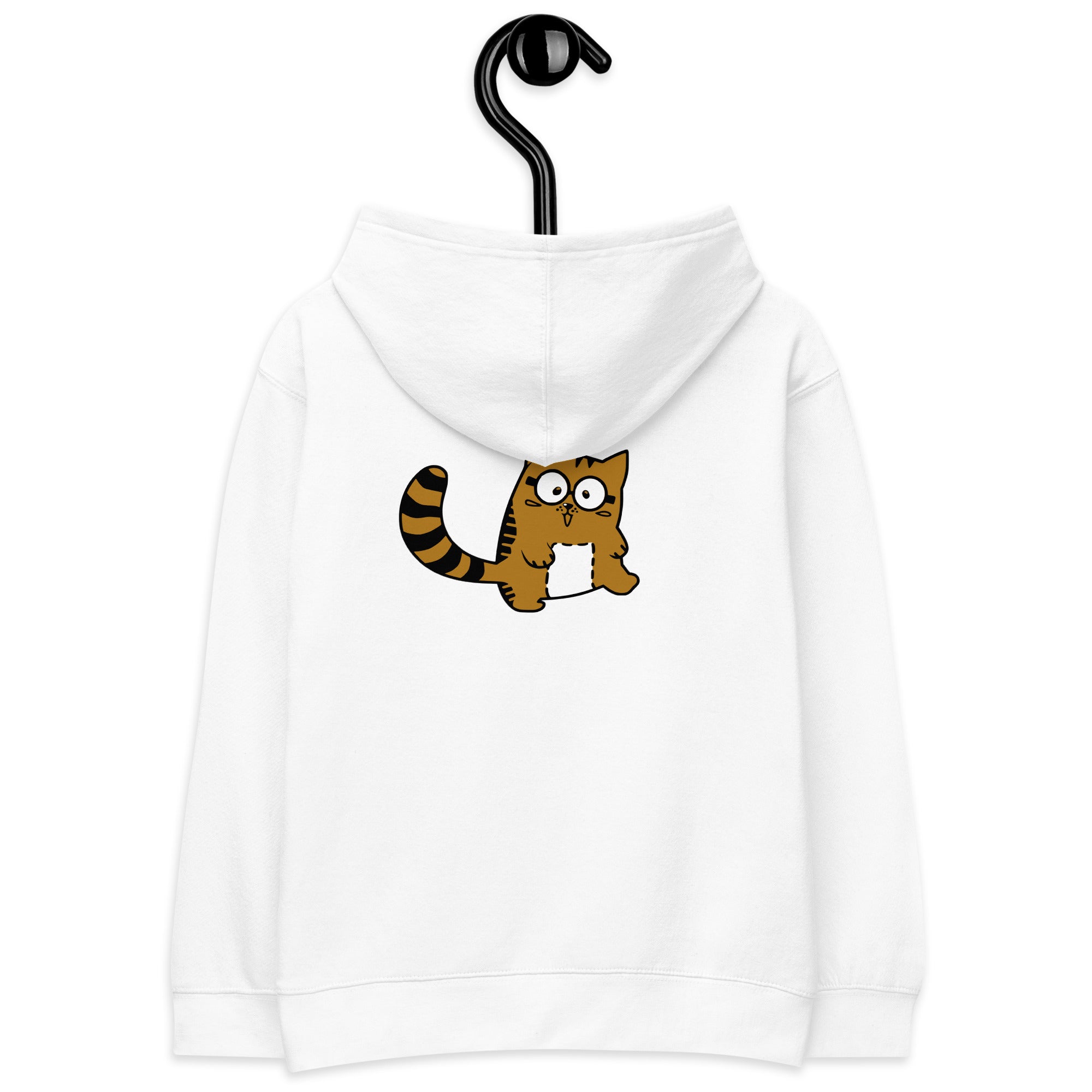 Meow V5 - Kids fleece hoodie (back print)