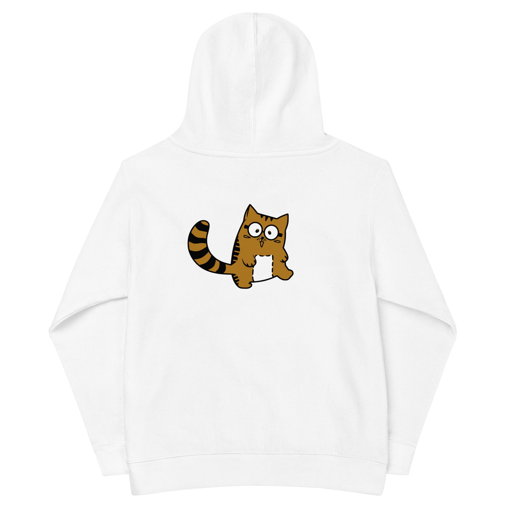 Meow V5 - Kids fleece hoodie (back print)