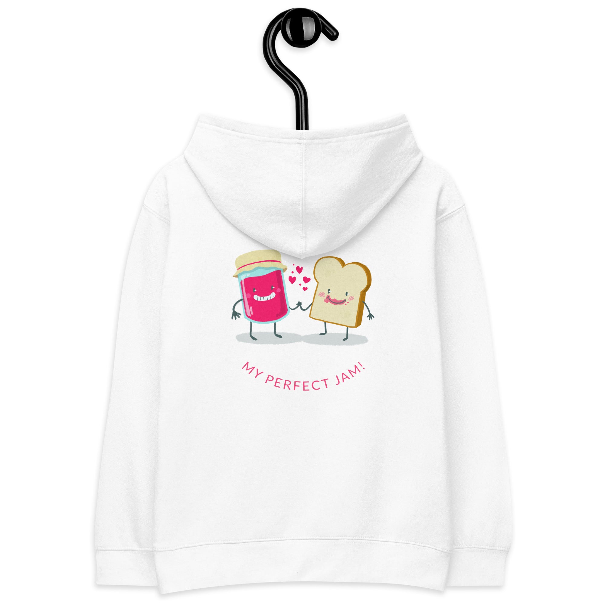 You are my perfect jam - Kids fleece hoodie (back print)