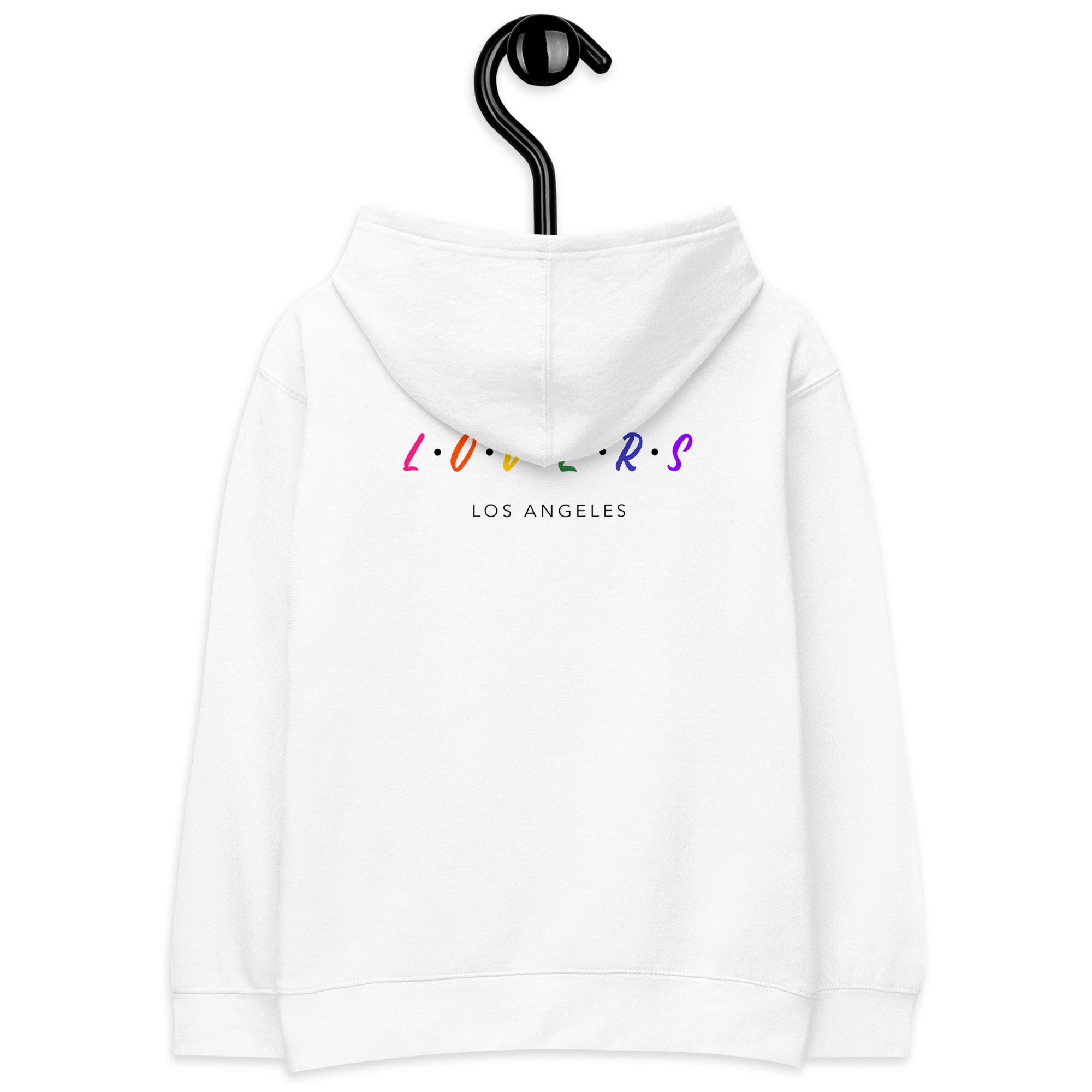 Lovers - Los Angeles - Kids fleece hoodie (back print)