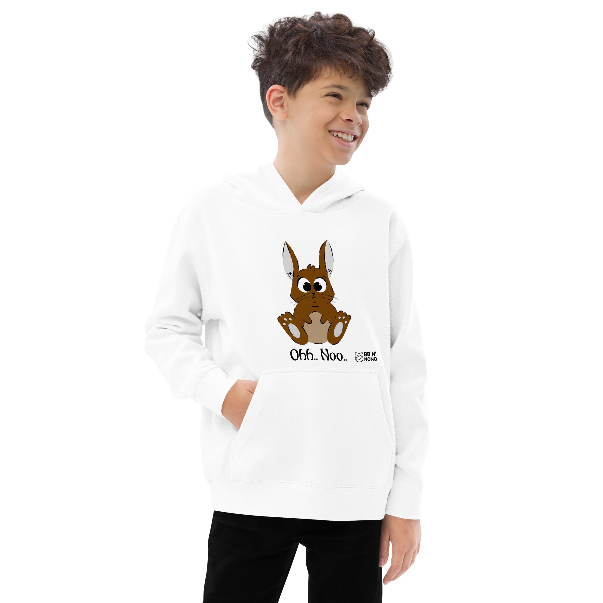 Ohh Noo - Kids fleece hoodie