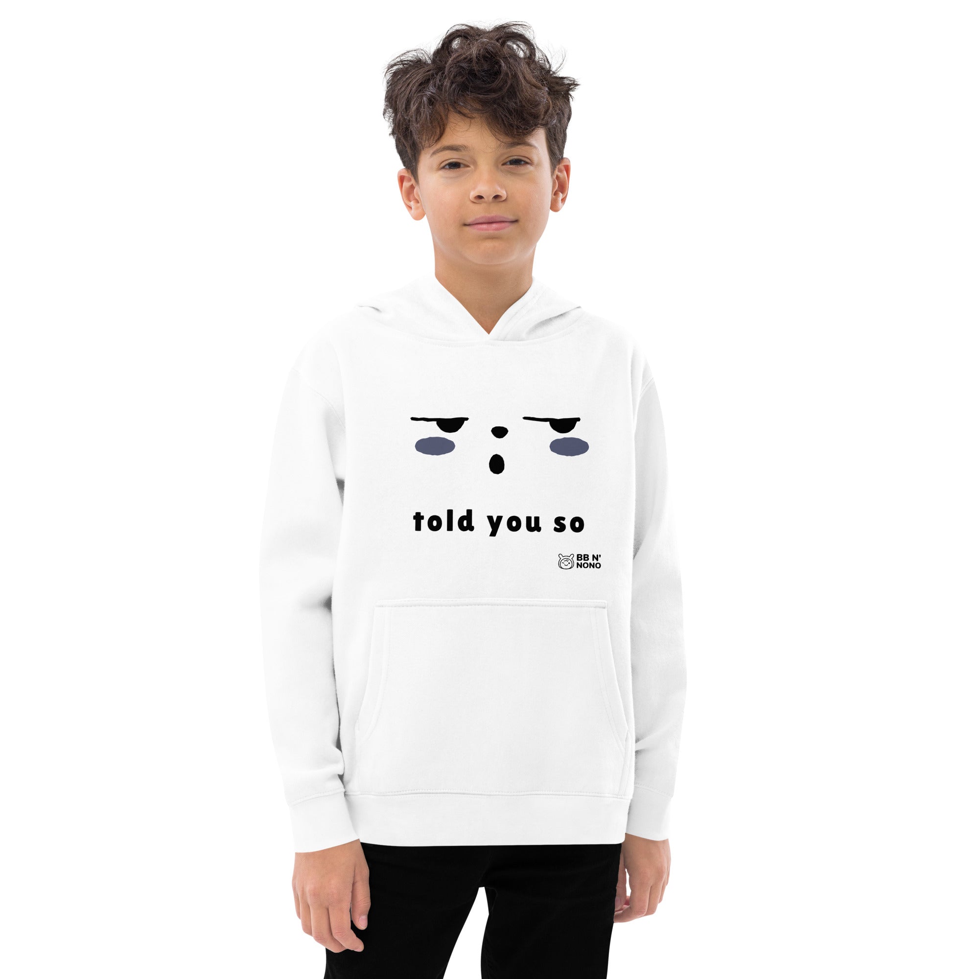 Told you so - Kids fleece hoodie