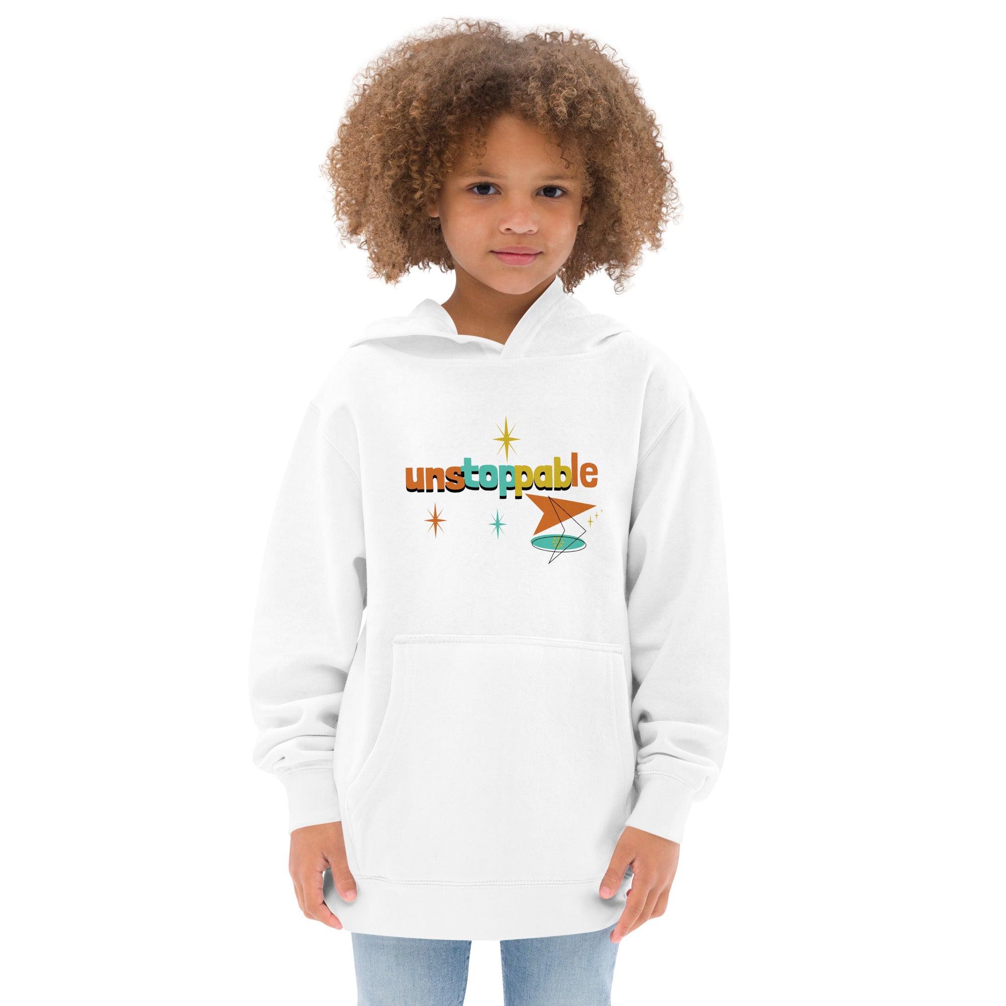 Unstoppable - Kids fleece hoodie