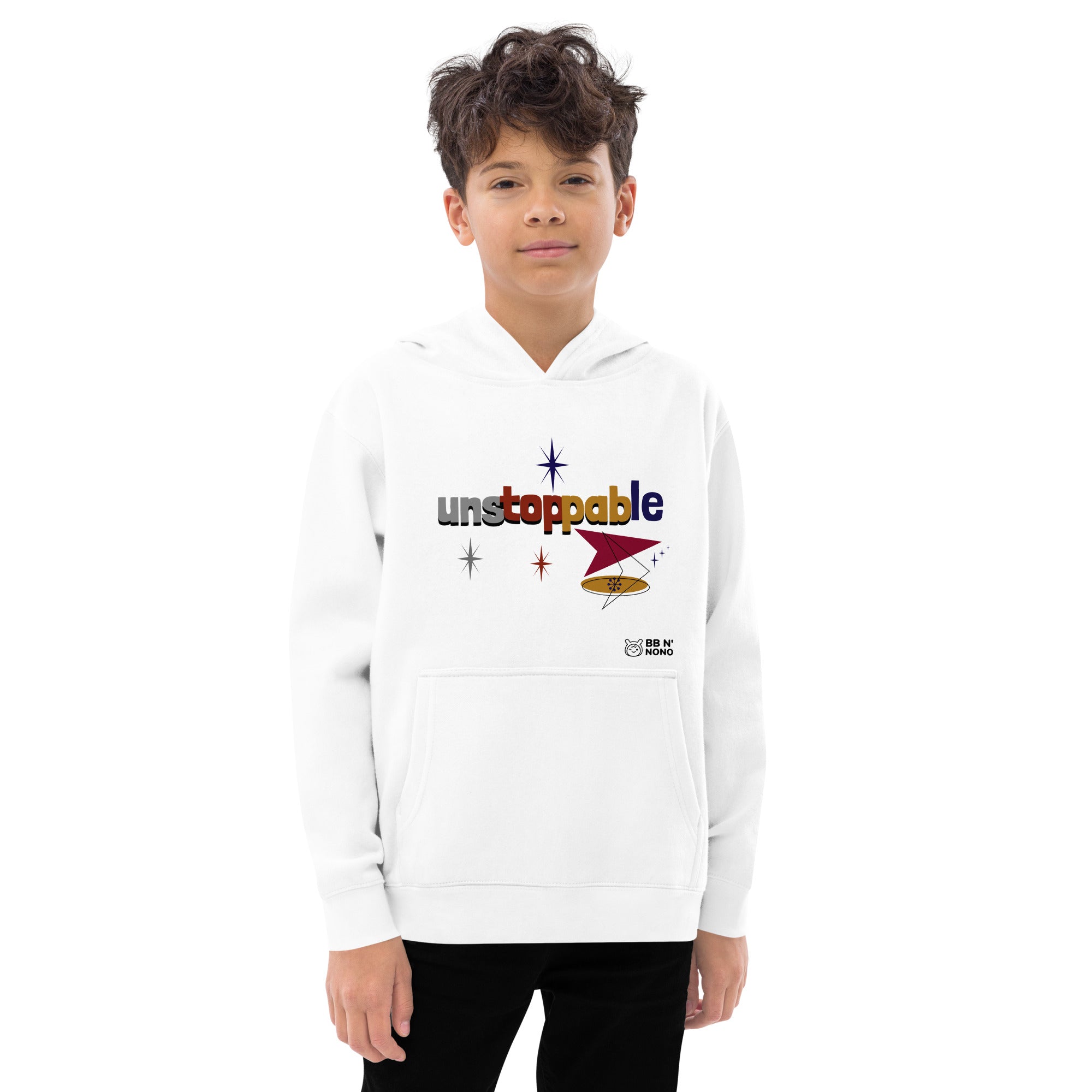 Unstoppable - Kids fleece hoodie