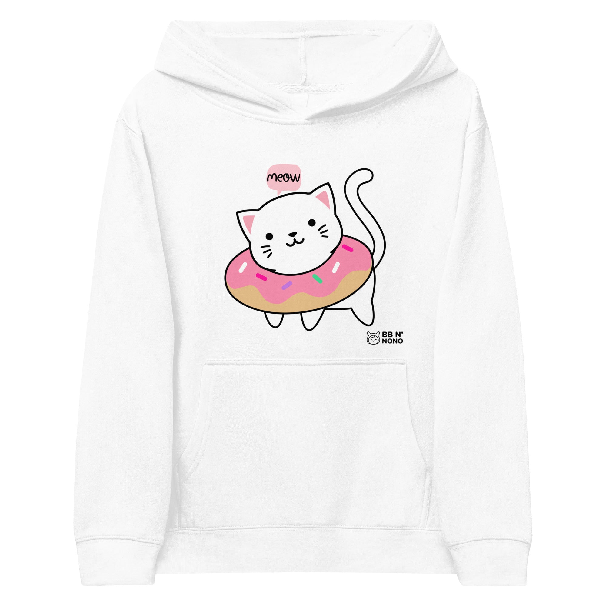 Meow V2 - Kids fleece hoodie