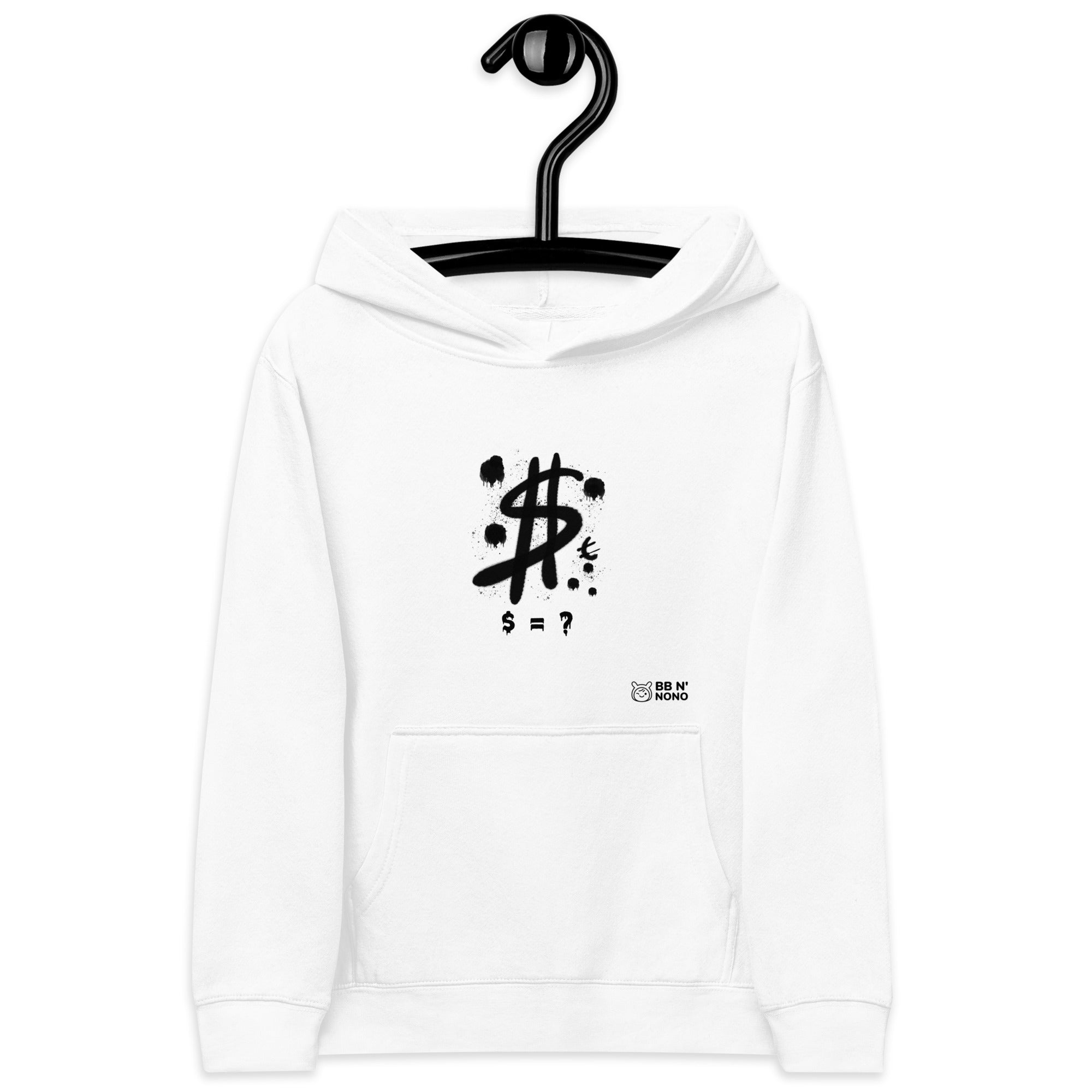 $ = ? - Kids fleece hoodie