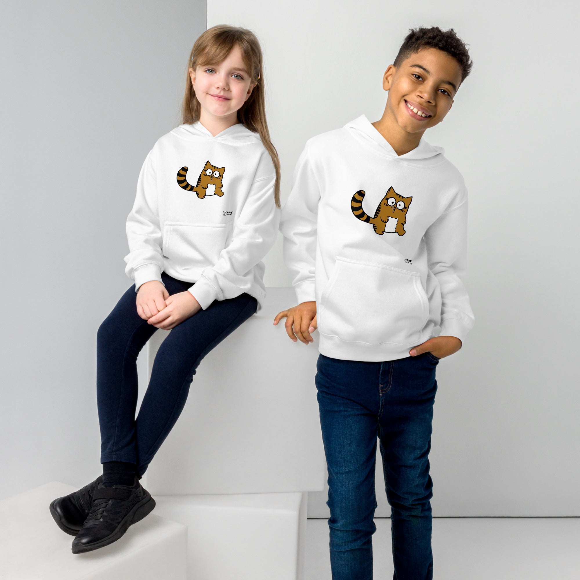 Meow V5 - Kids fleece hoodie