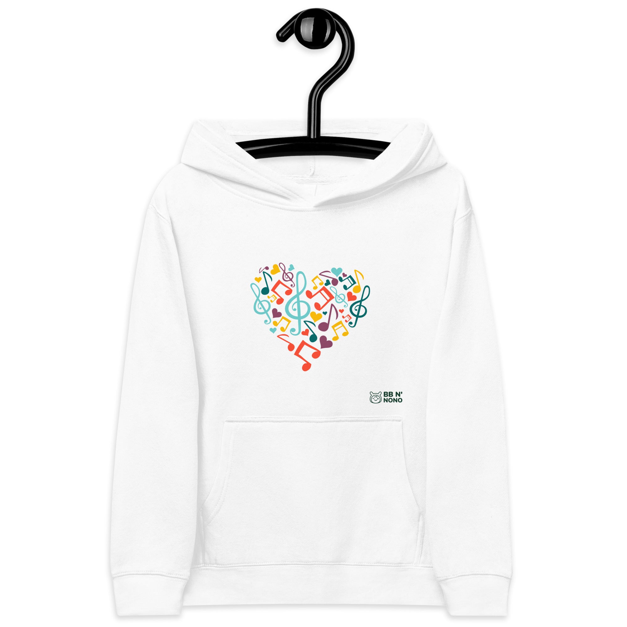 Symphonic Love Notes - Kids fleece hoodie