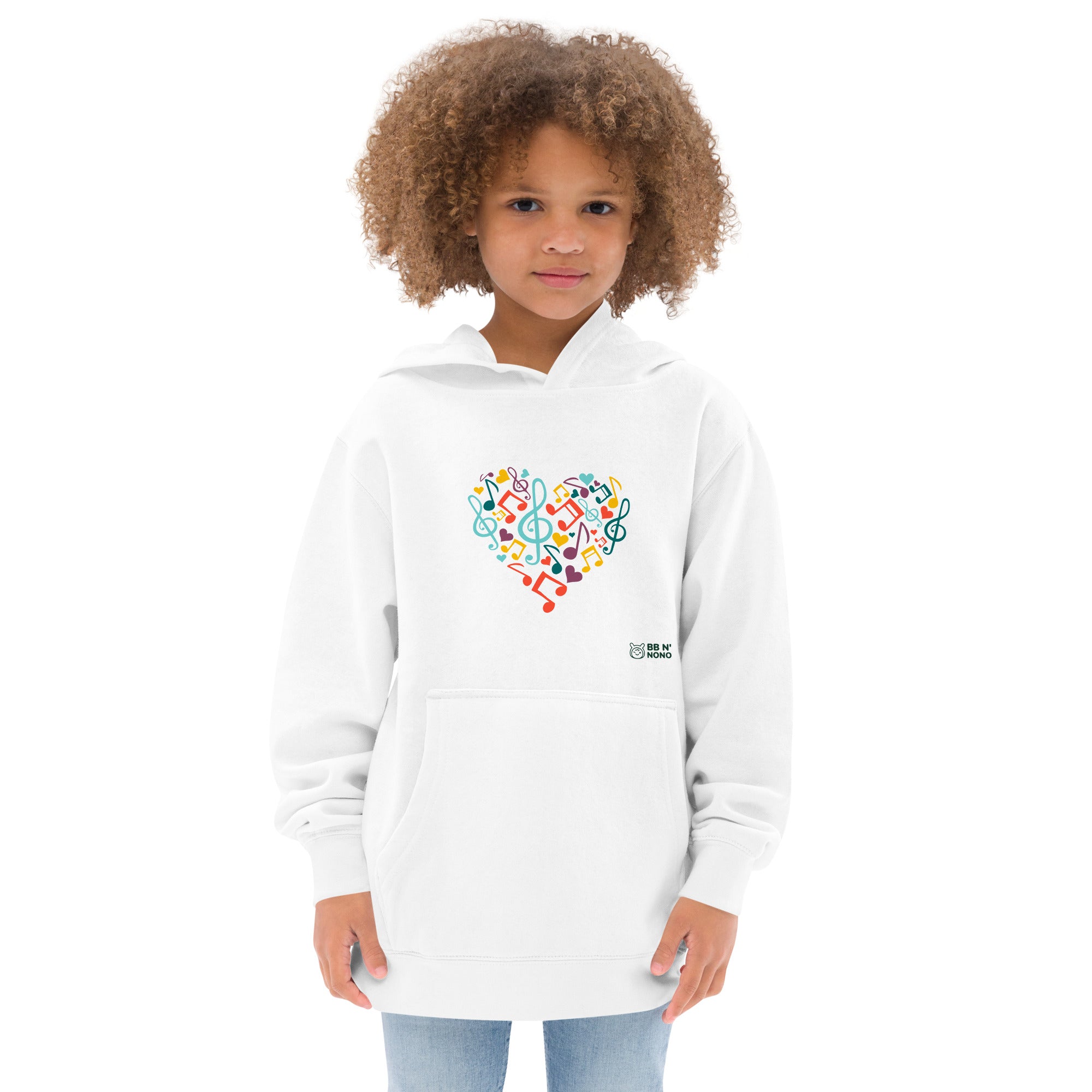 Symphonic Love Notes - Kids fleece hoodie