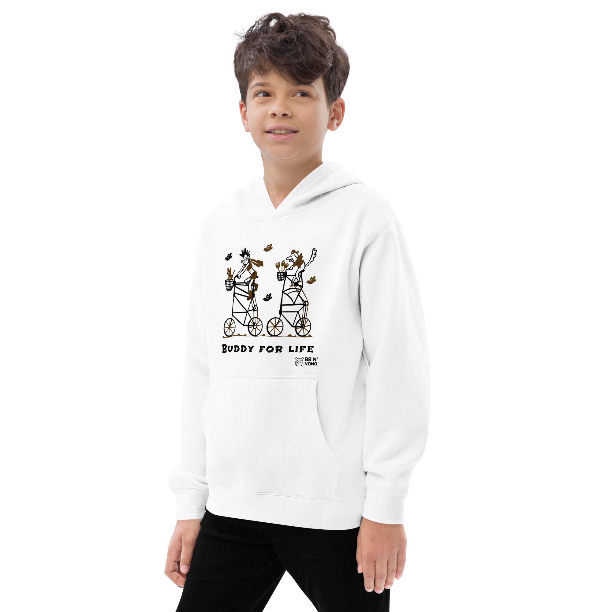 Buddy for life - Kids fleece hoodie