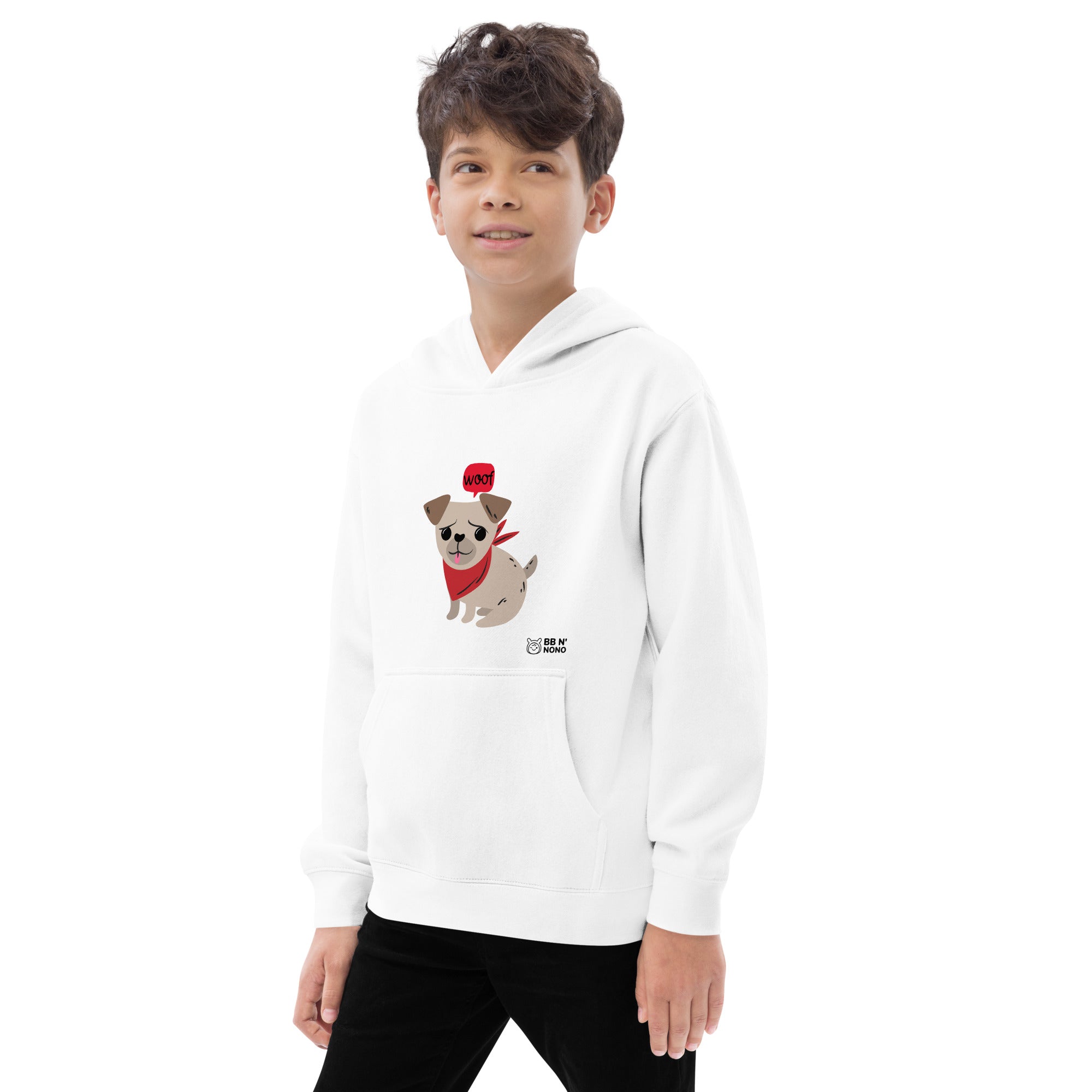 Woof V2 - Kids fleece hoodie