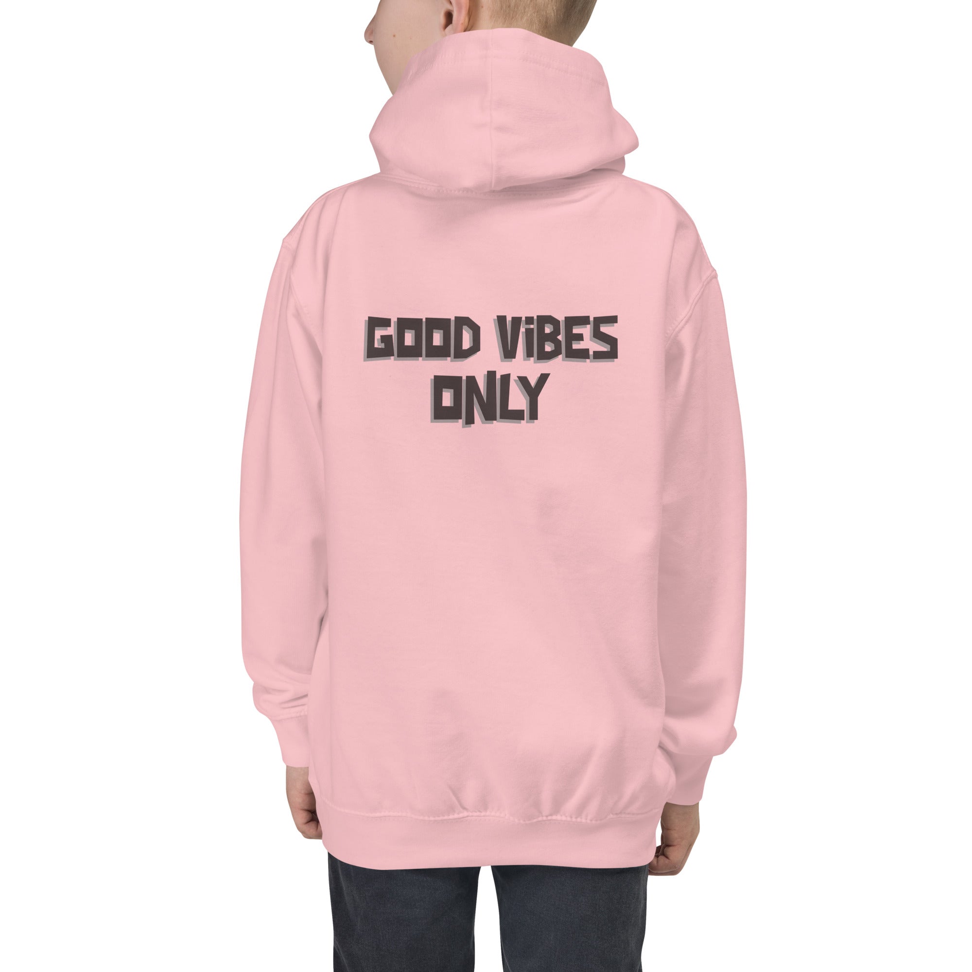 Good vibes only - Kids Hoodie (back print)