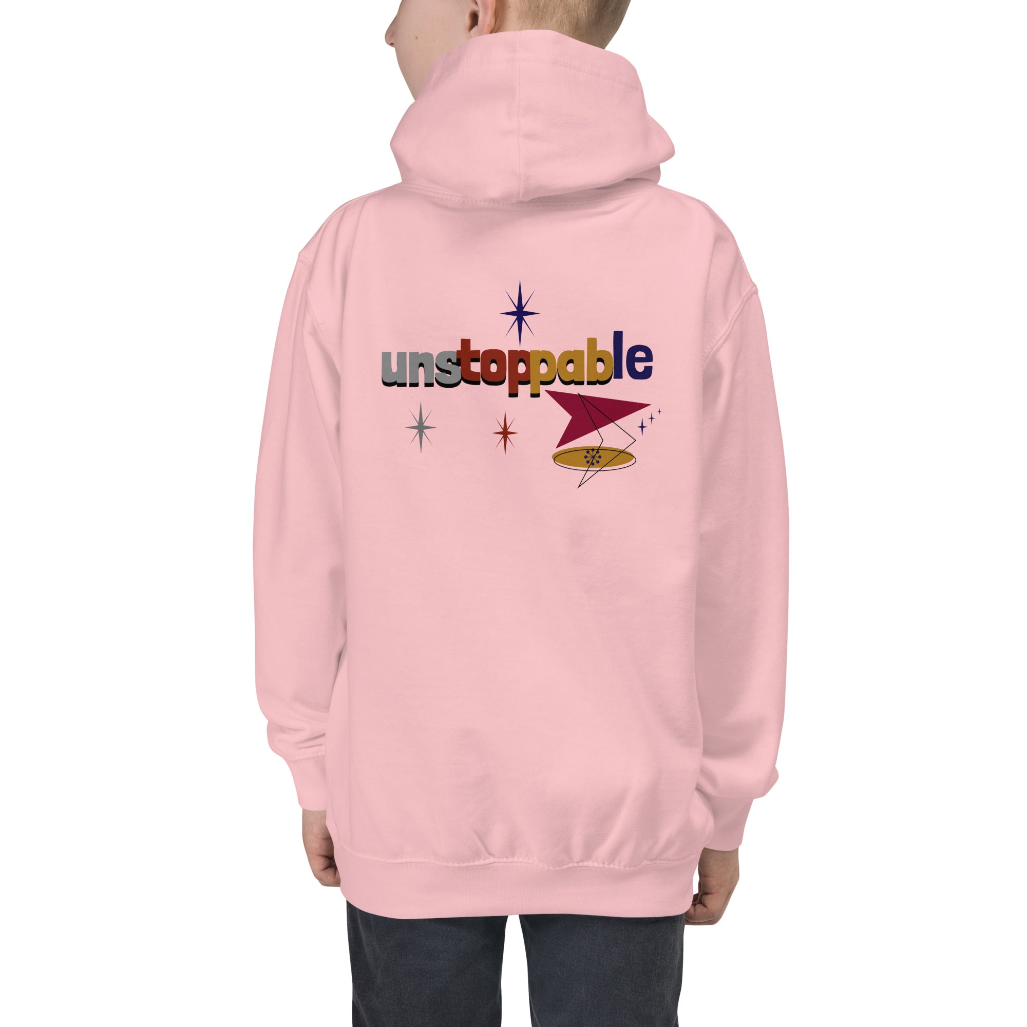 Unstoppable - Kids Hoodie (back print)