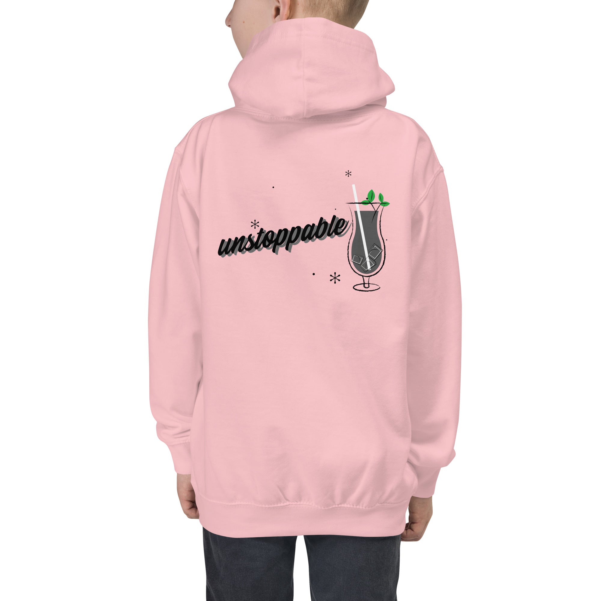 Unstoppable V - Kids Hoodie (back print)