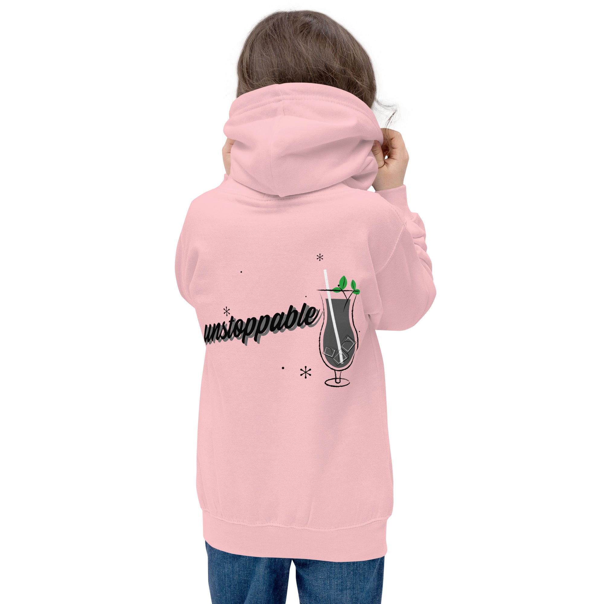 Unstoppable V - Kids Hoodie (back print)