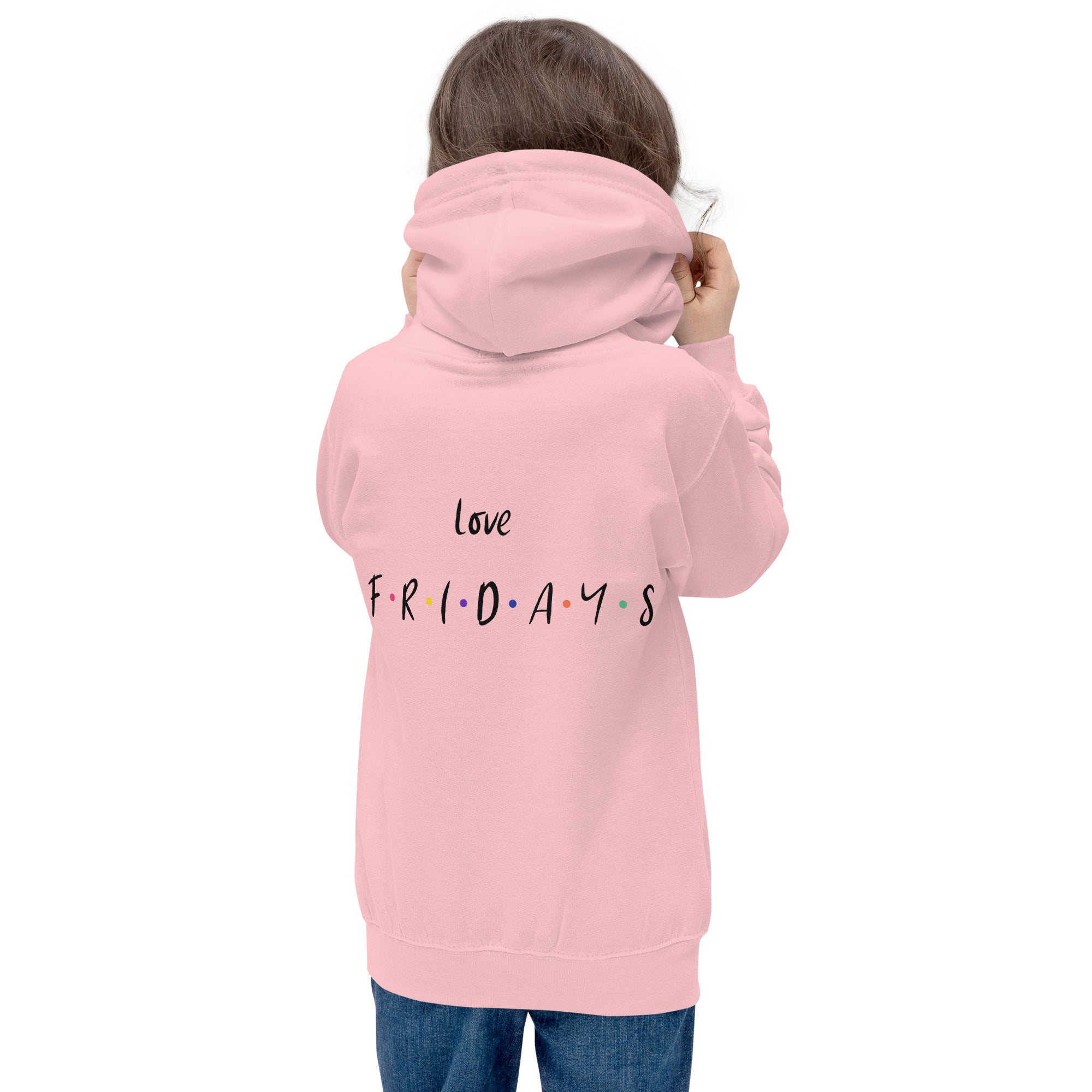 Love Fridays - Kids Hoodie (back print)