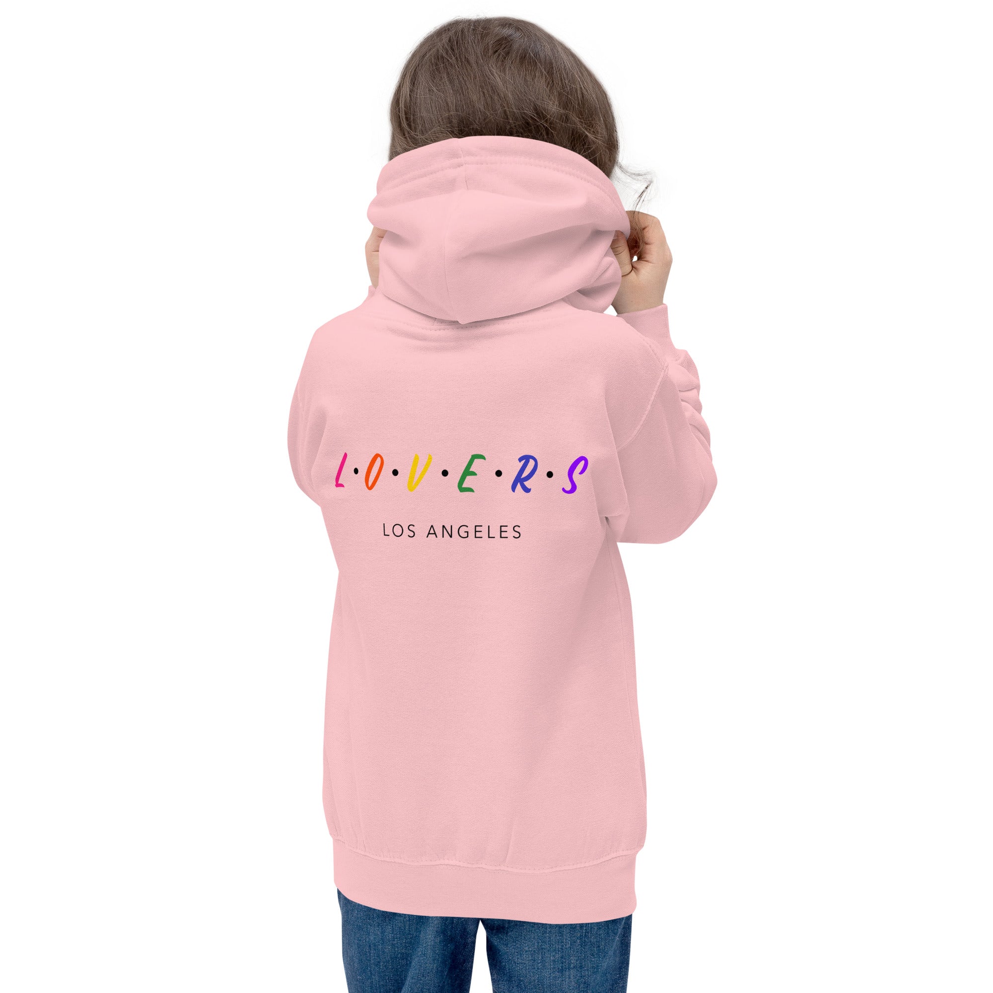 Lovers - Los Angeles - Kids Hoodie (back print)