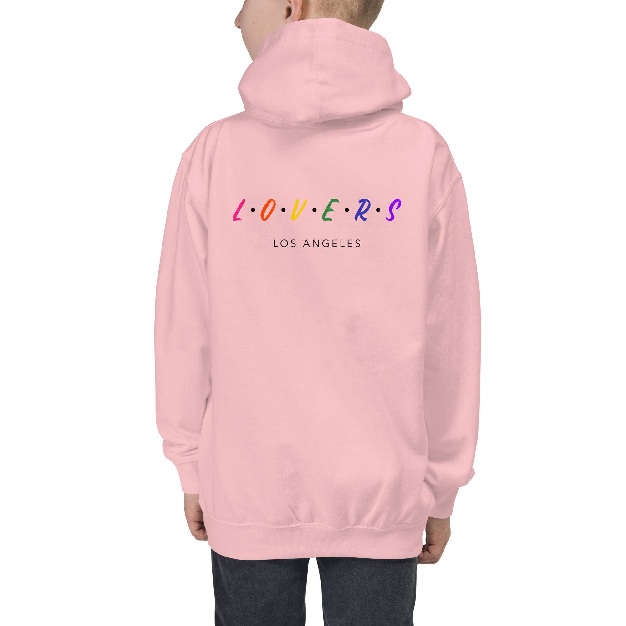 Lovers - Los Angeles - Kids Hoodie (back print)