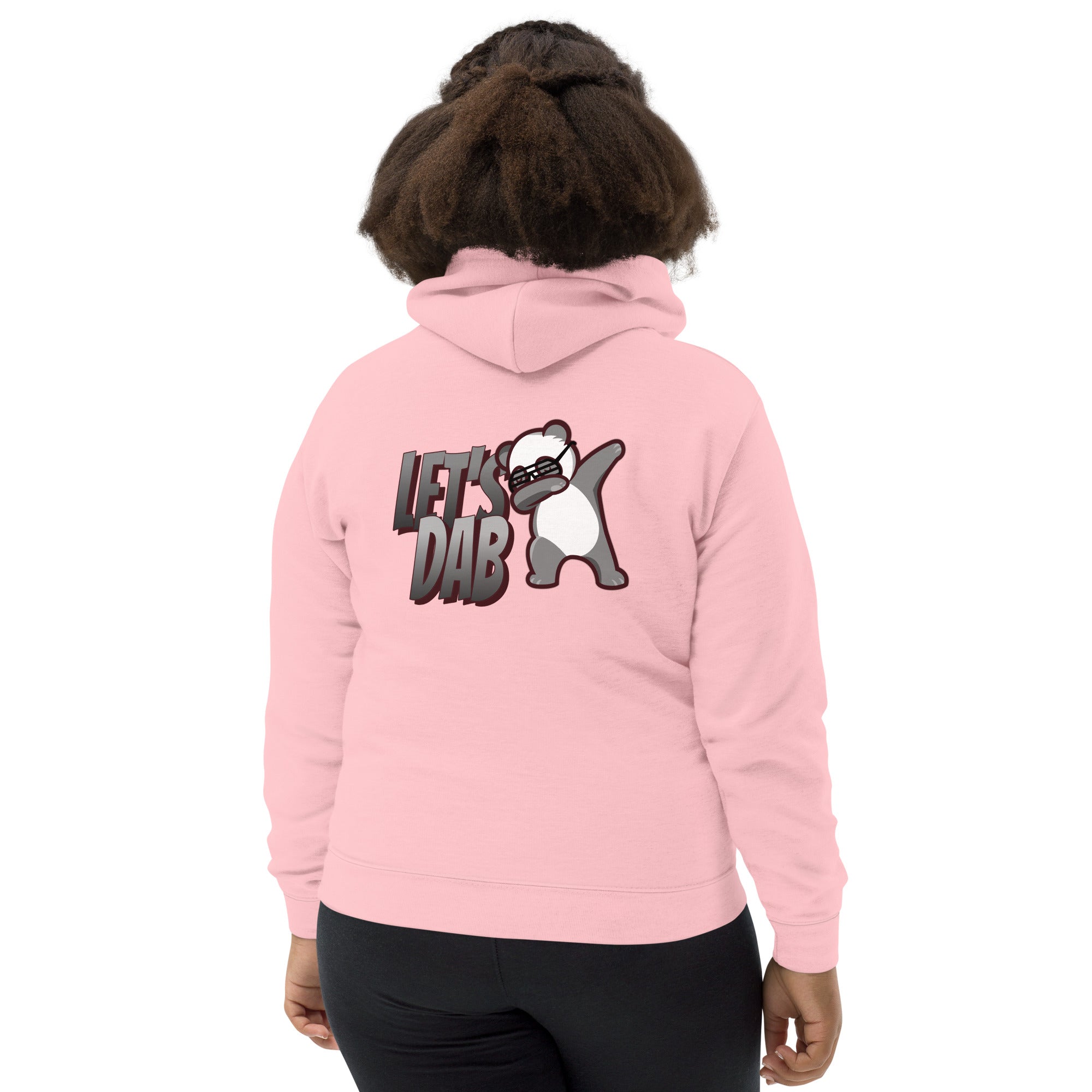 Let's dab - Kids Hoodie (back print)