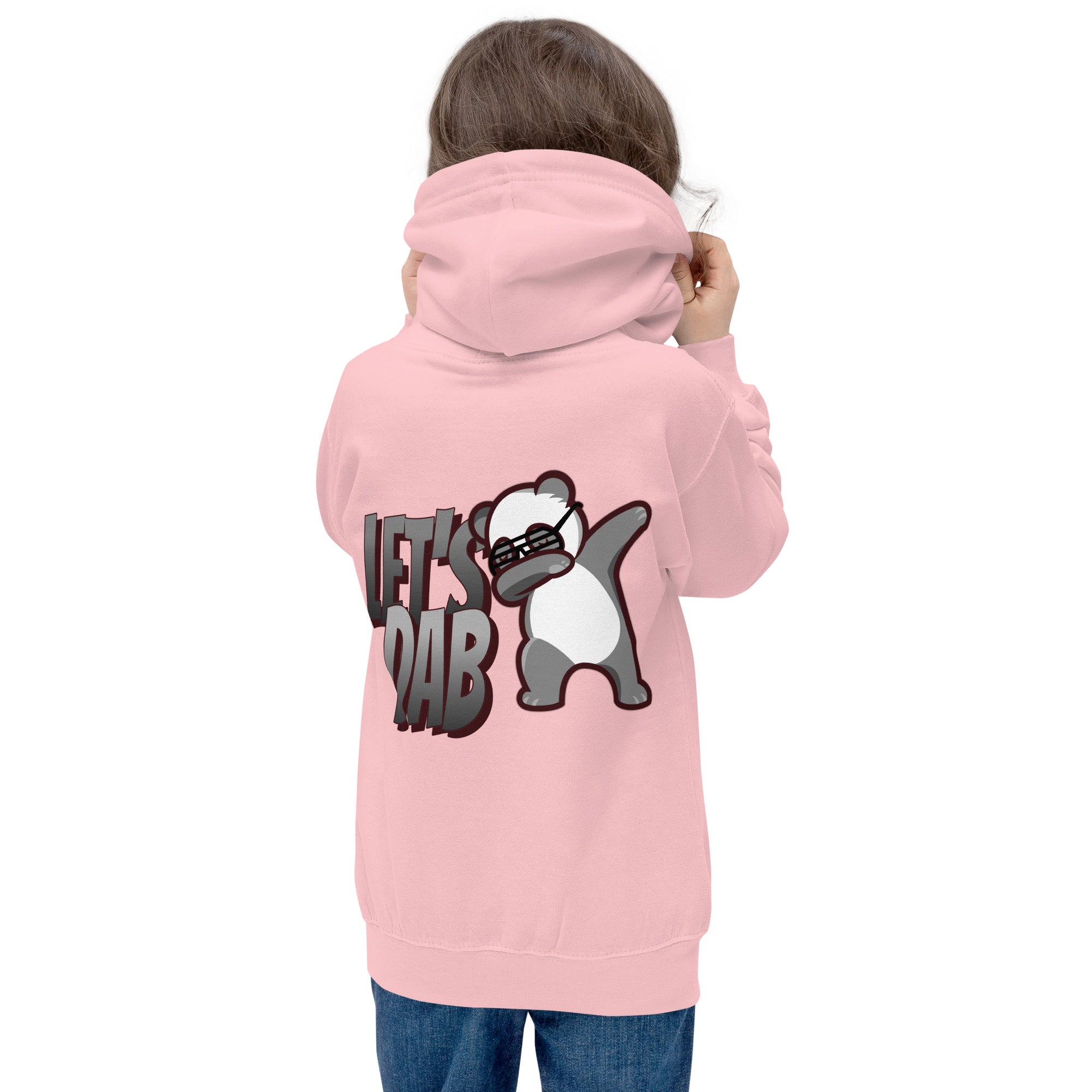 Let's dab - Kids Hoodie (back print)