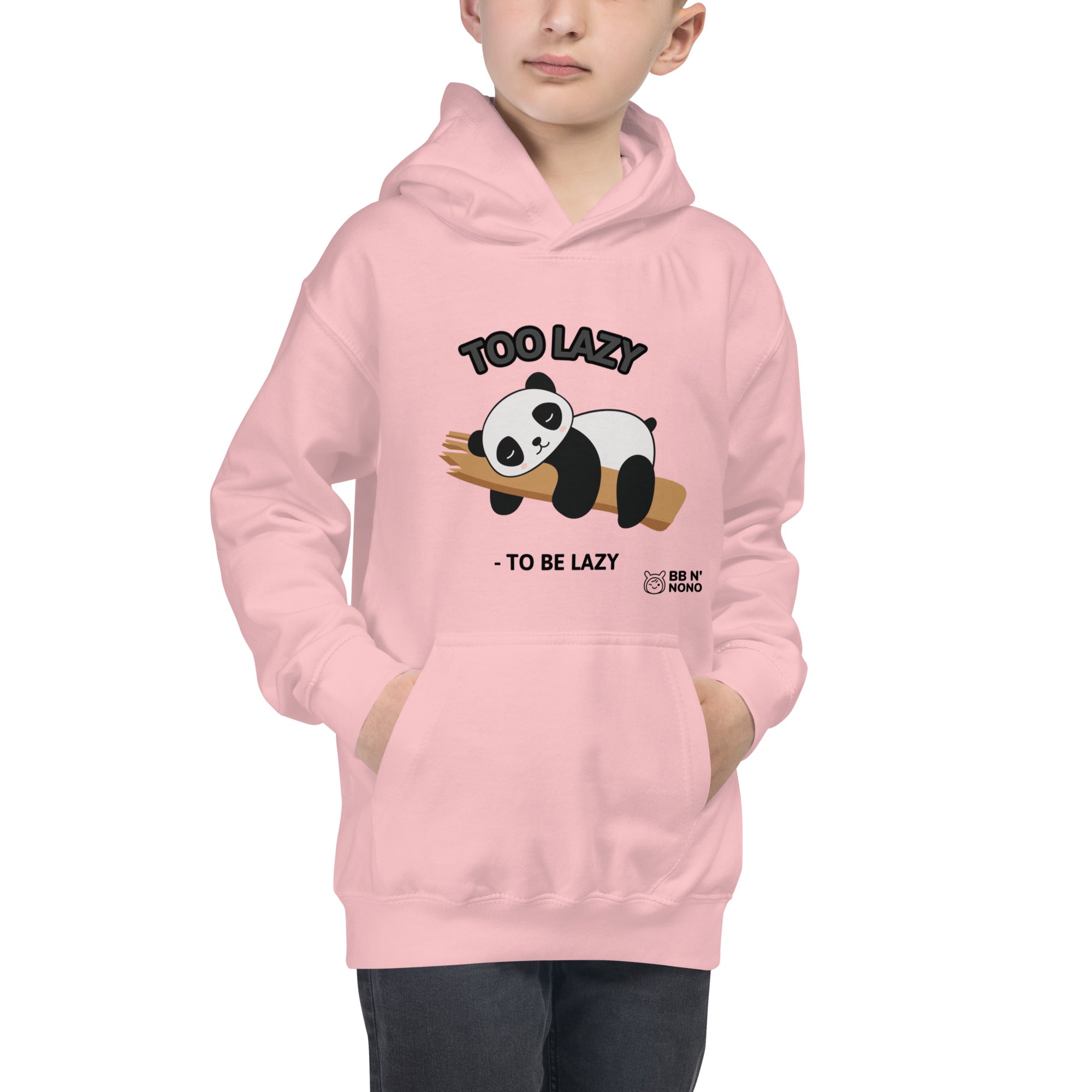 Too lazy to be lazy - Kids Hoodie