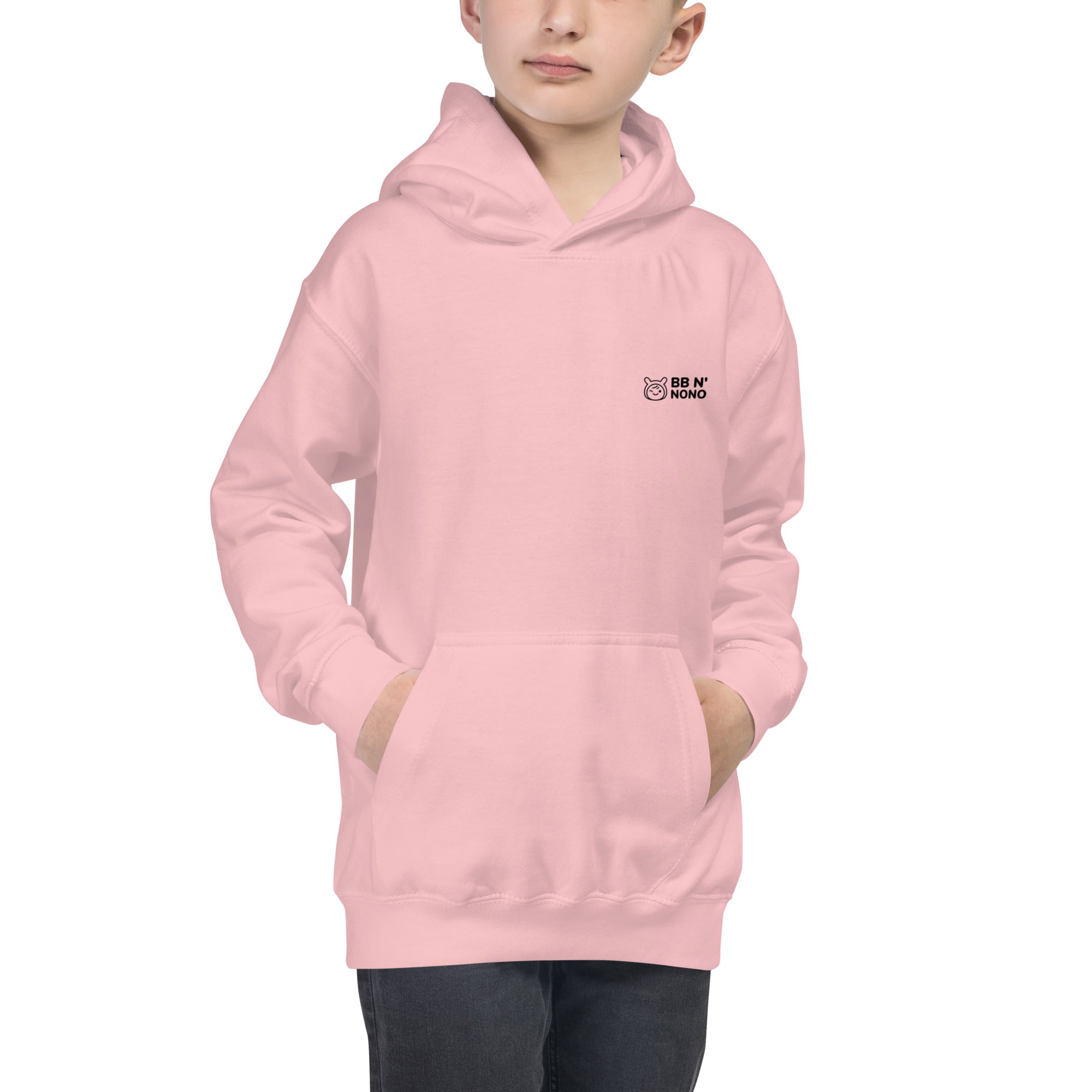 Sumi-e style - Kids Hoodie (back print)