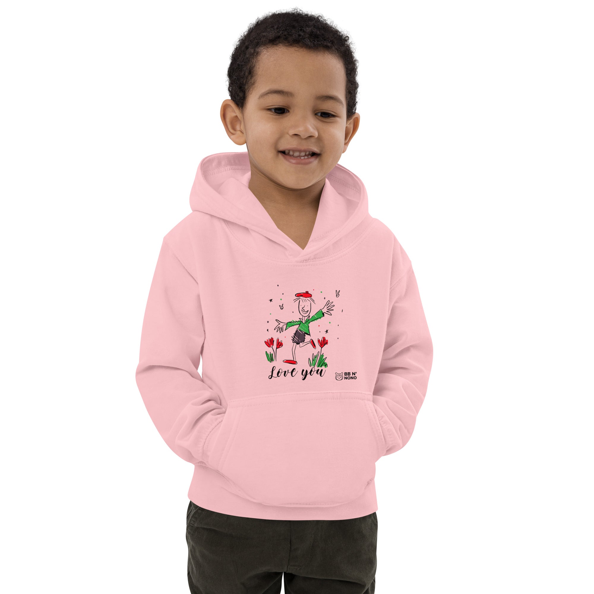 Love you - Kids Hoodie