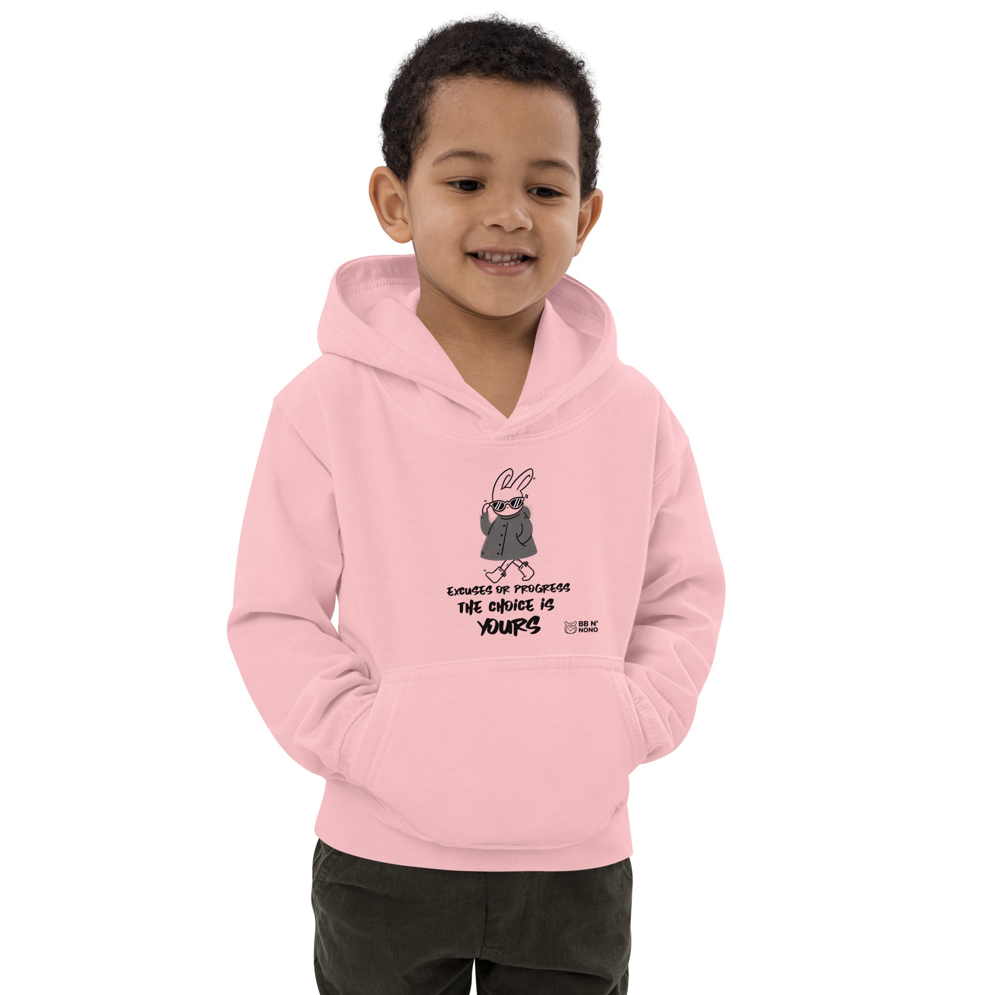 Excuses or Progress, the choice is yours - Kids Hoodie