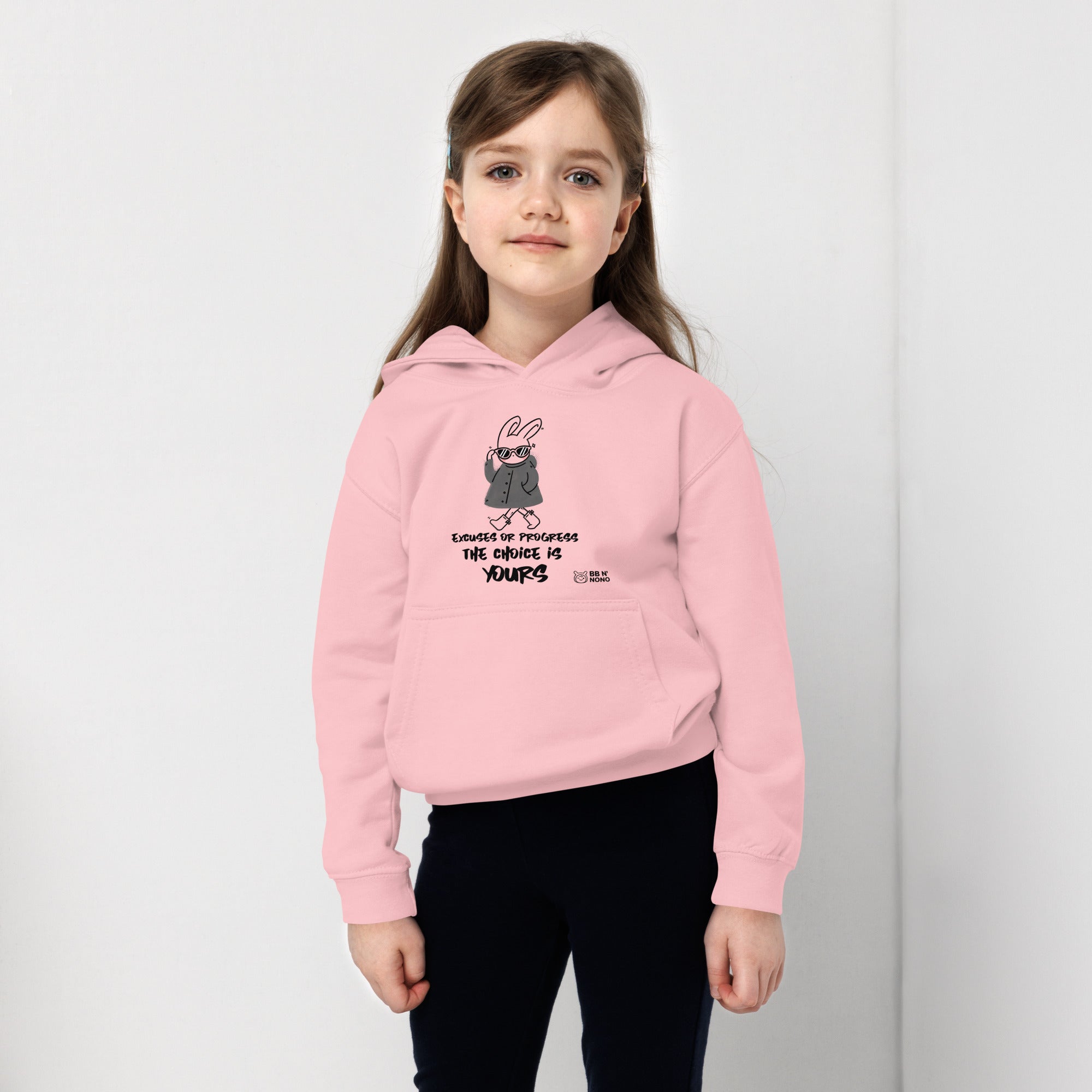 Excuses or Progress, the choice is yours - Kids Hoodie