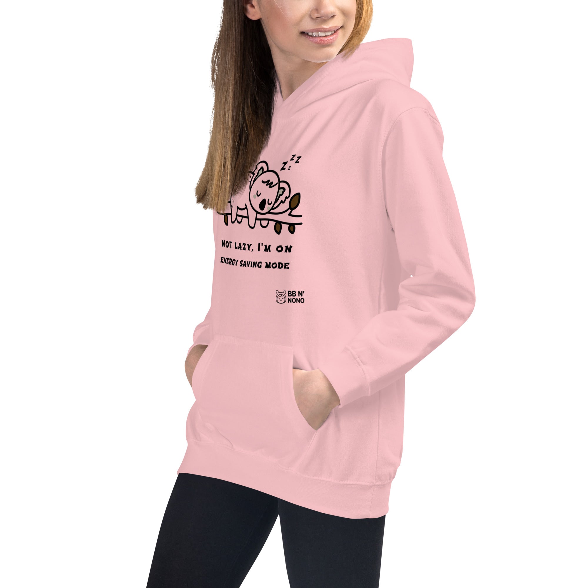 Not lazy, I'm on energy saving mode - Kids Hoodie