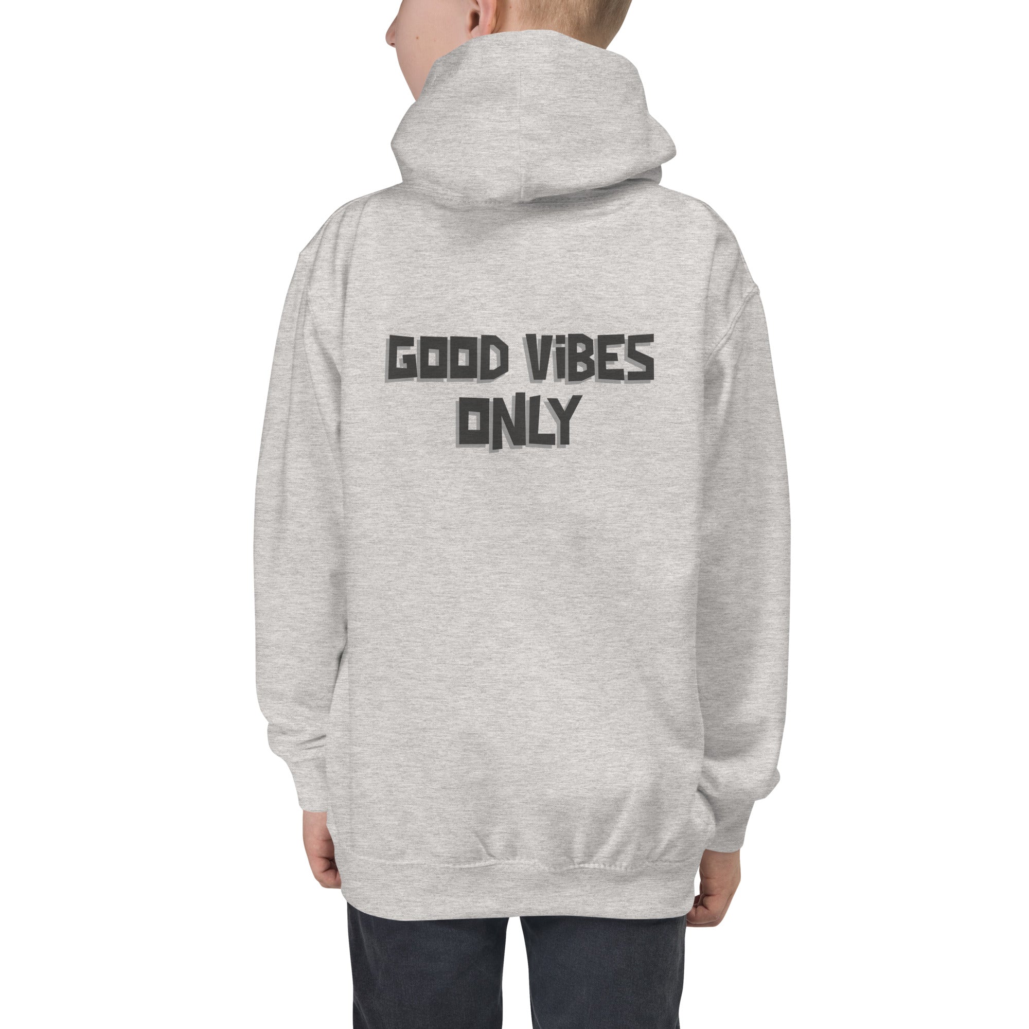 Good vibes only - Kids Hoodie (back print)