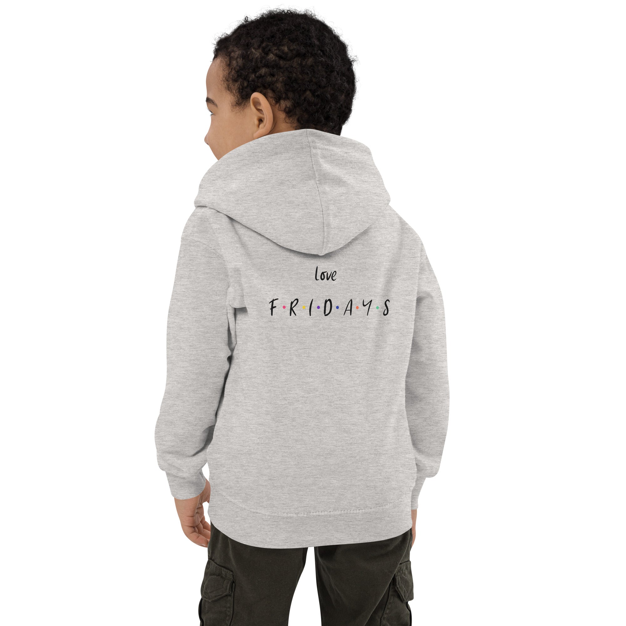 Love Fridays - Kids Hoodie (back print)