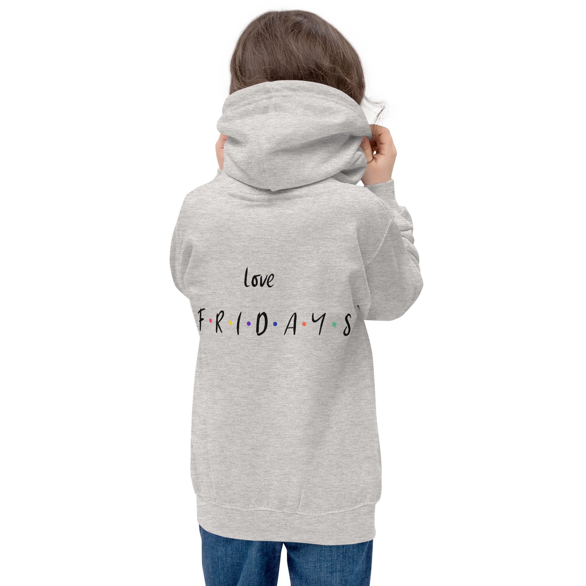 Love Fridays - Kids Hoodie (back print)