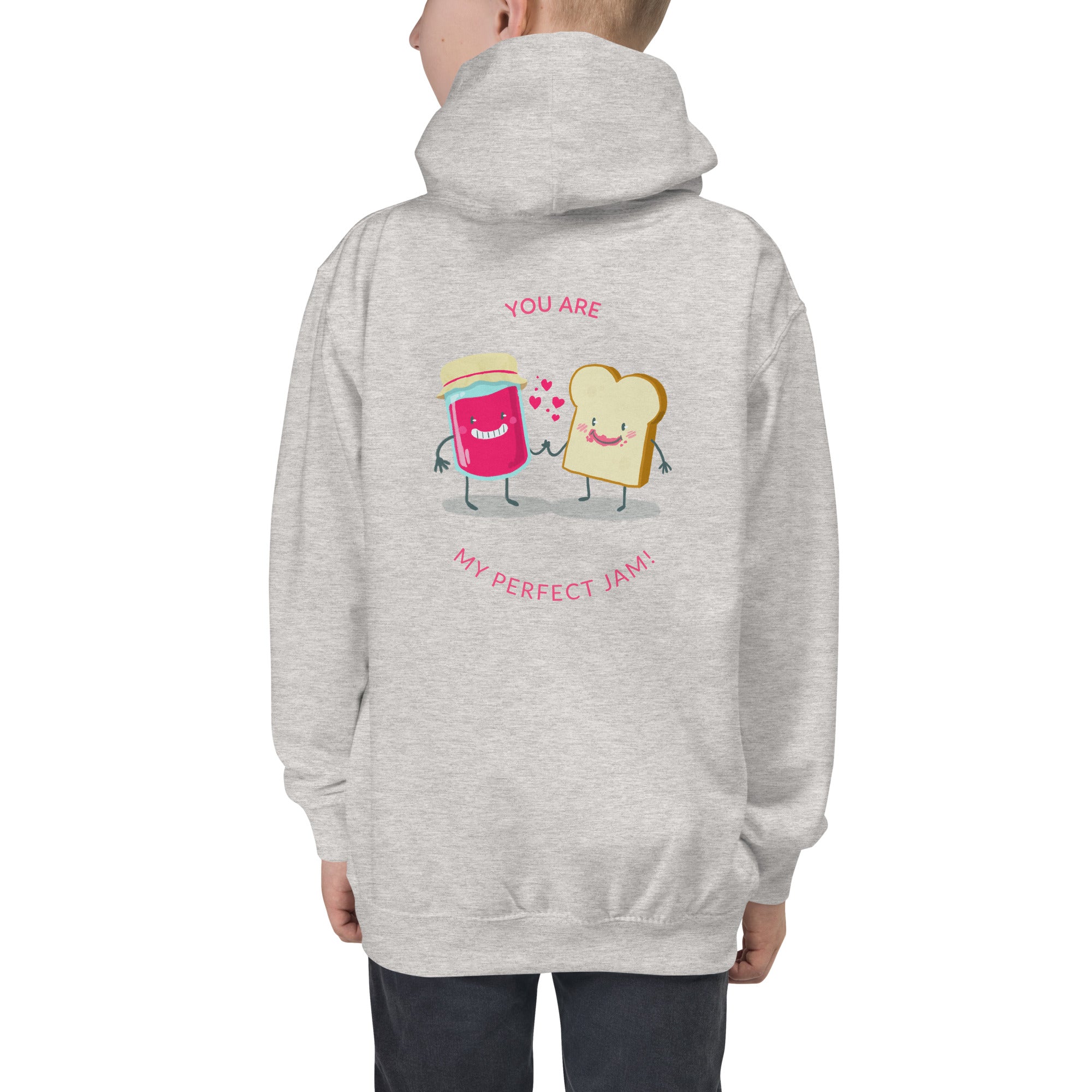 You are my perfect jam - Kids Hoodie (back print)